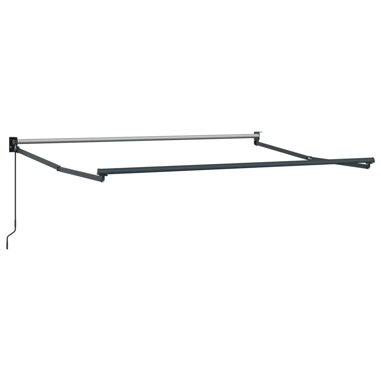Povlačivi tende Svjetlosiva 3 x 2 m 100% Poliester i Aluminij