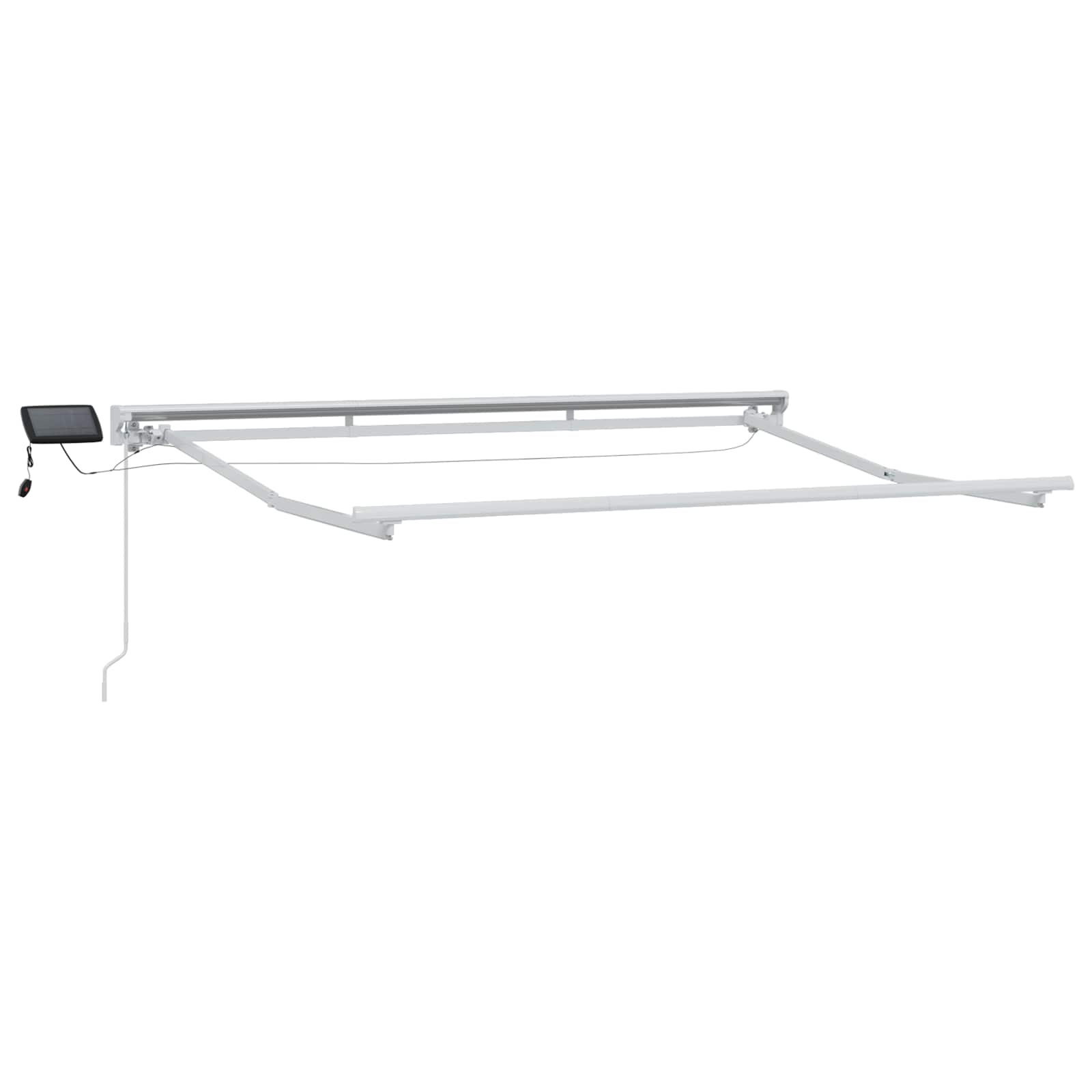 Ručni okvir tende s LED-ima Zelena, Žuta, Bijela 2,5 x 2 m