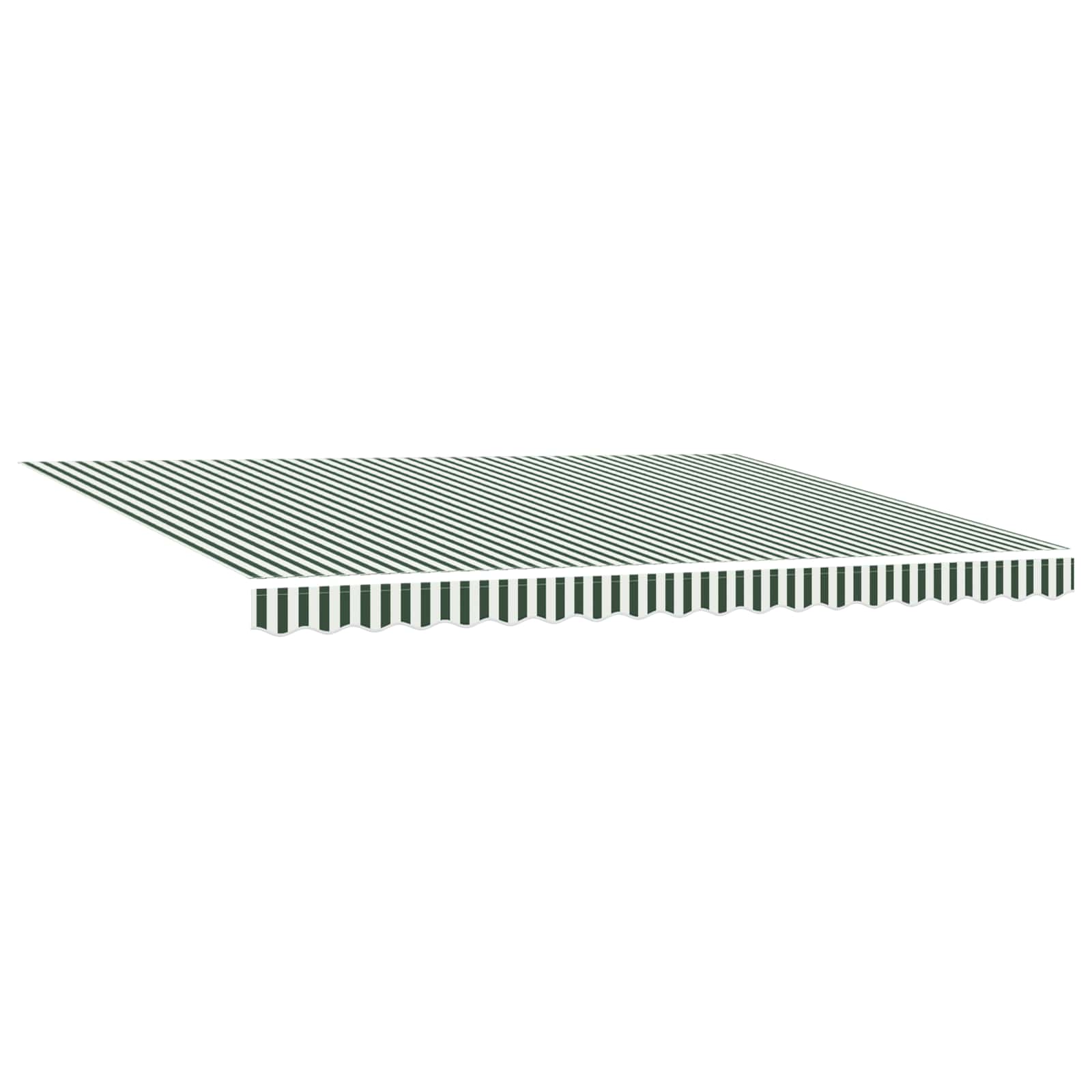 Električna retraktabilna tenda Zelena, Bijela, Antracit 4 x 2 m