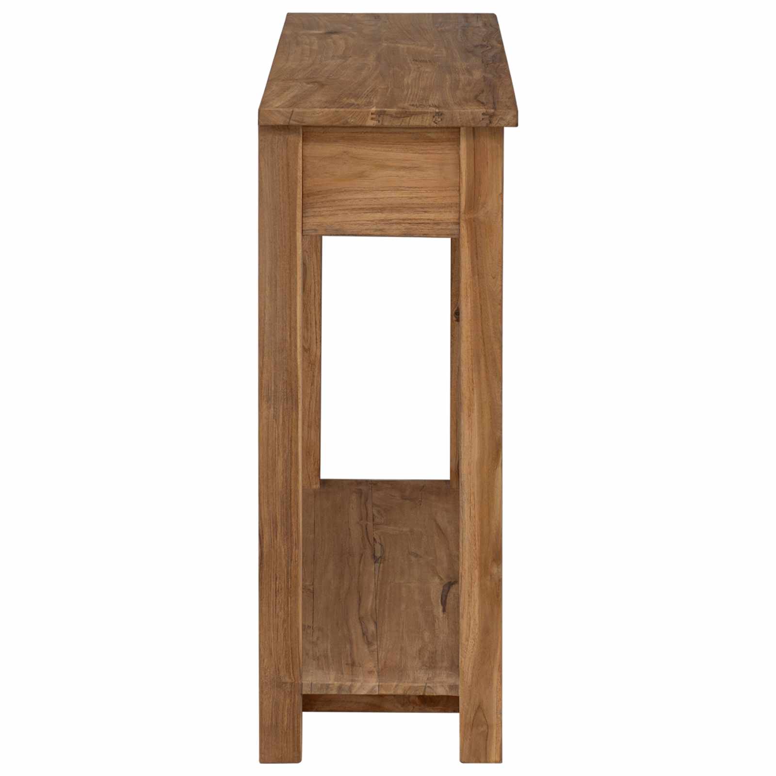 Konzolna stolica Prirodna 90 x 30 x 80 cm Čvrsto teak drvo
