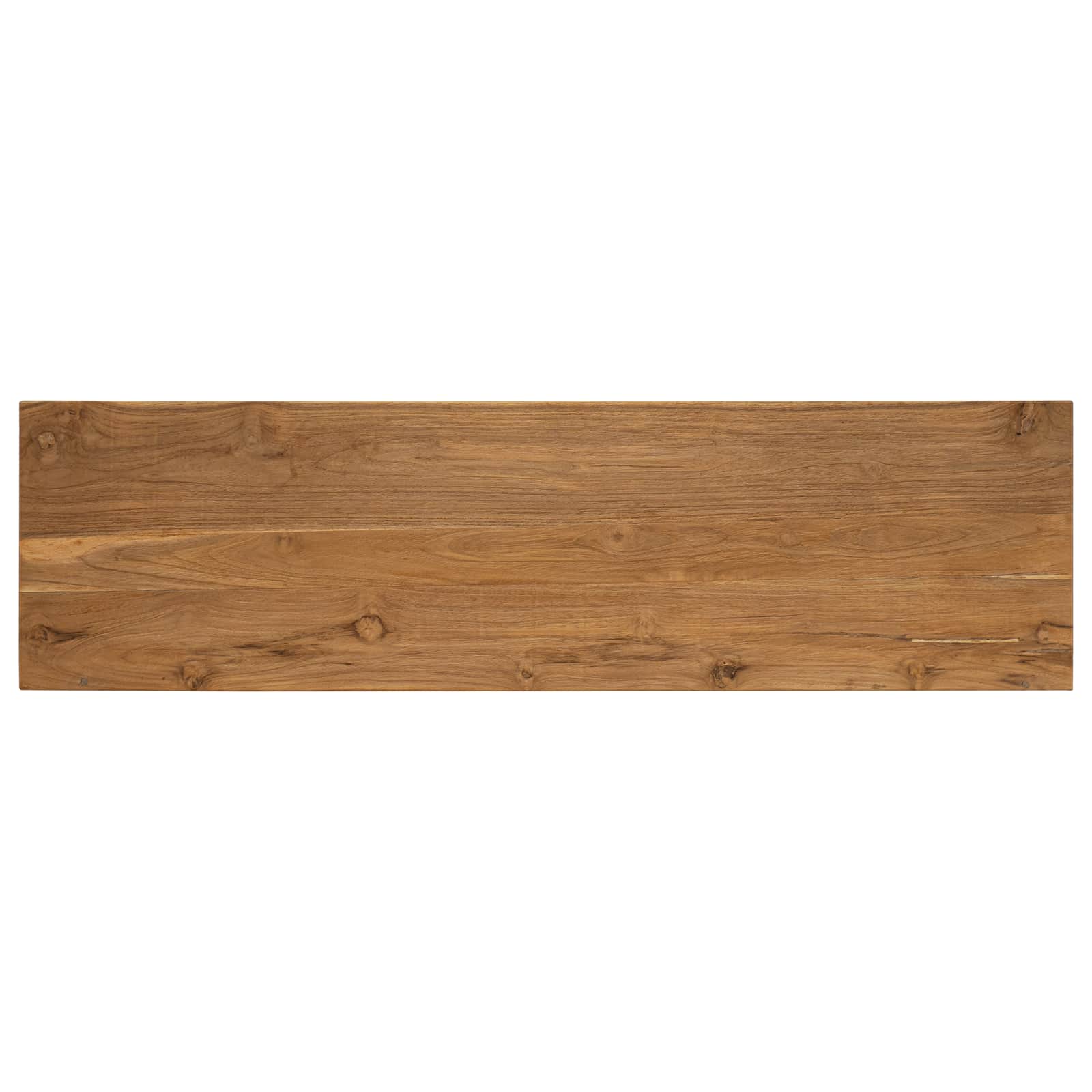 TV komoda 110 x 30 x 40 cm Prirodna Čvrsto teak drvo