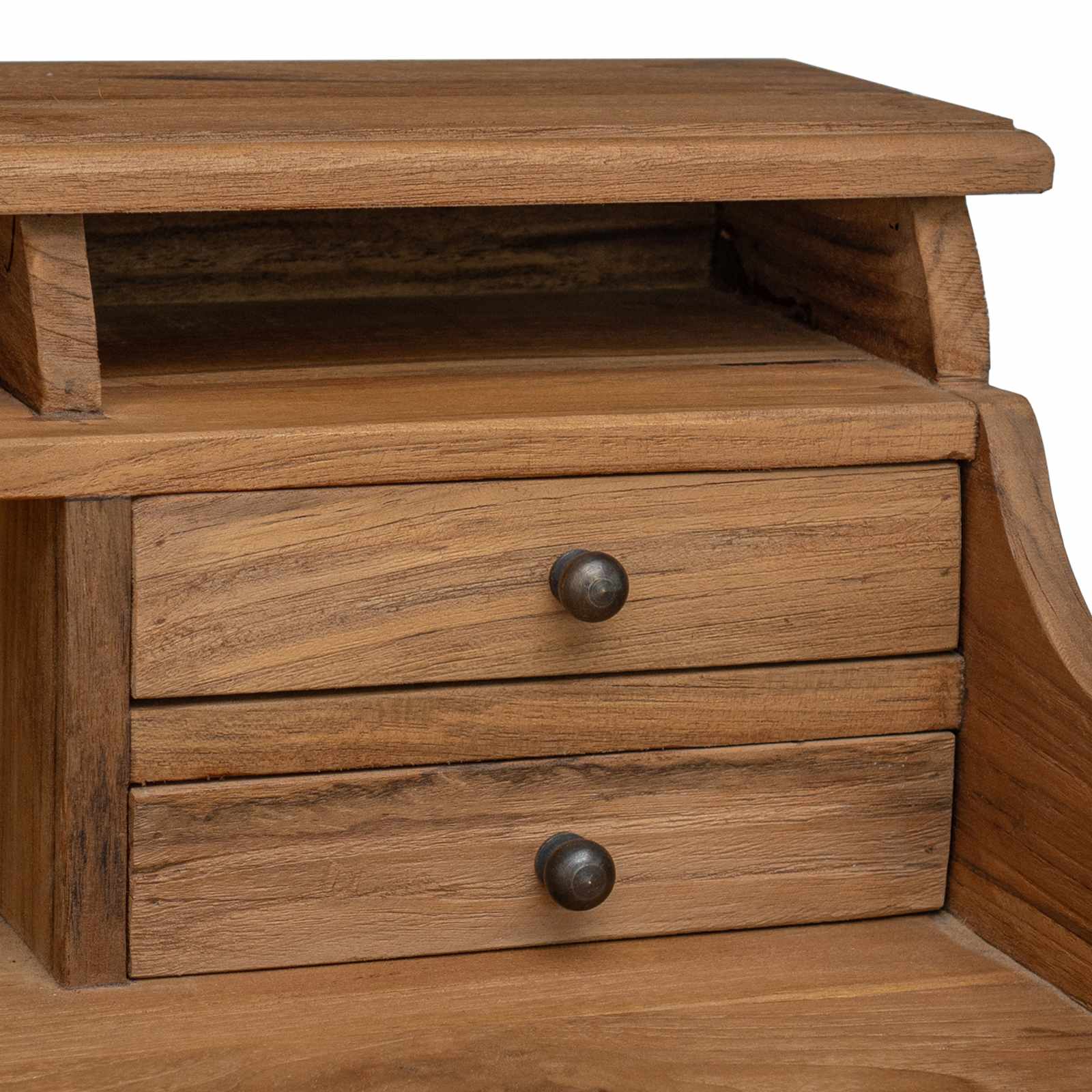 Radni stol Prirodna 89,5 x 49,5 x 100 cm Čvrsto teak drvo