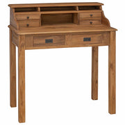 Radni stol Prirodna 89,5 x 49,5 x 100 cm Čvrsto teak drvo