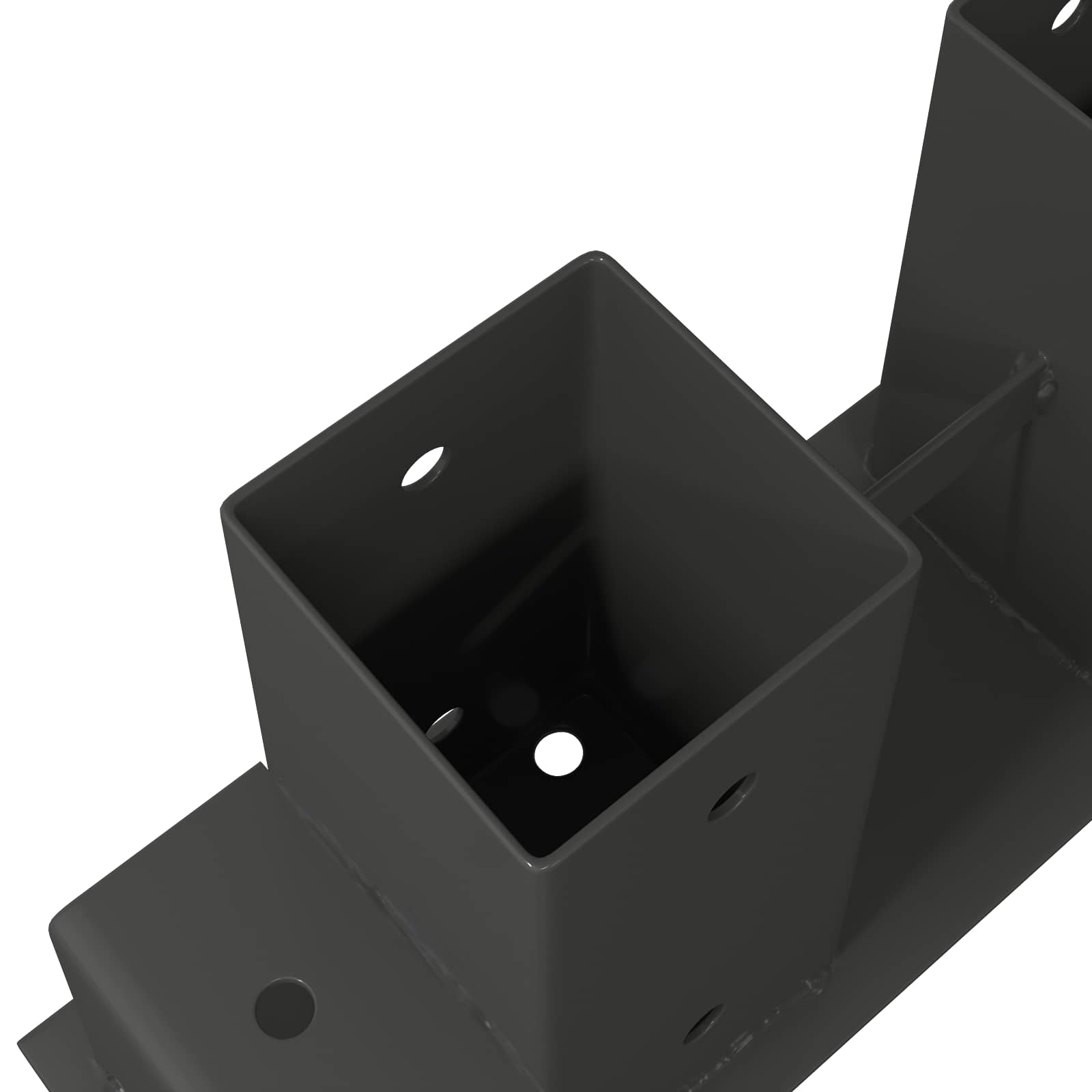 Pomoć za slaganje drva 4 pcs Antracit 34 x 10 x 15 cm Čelik