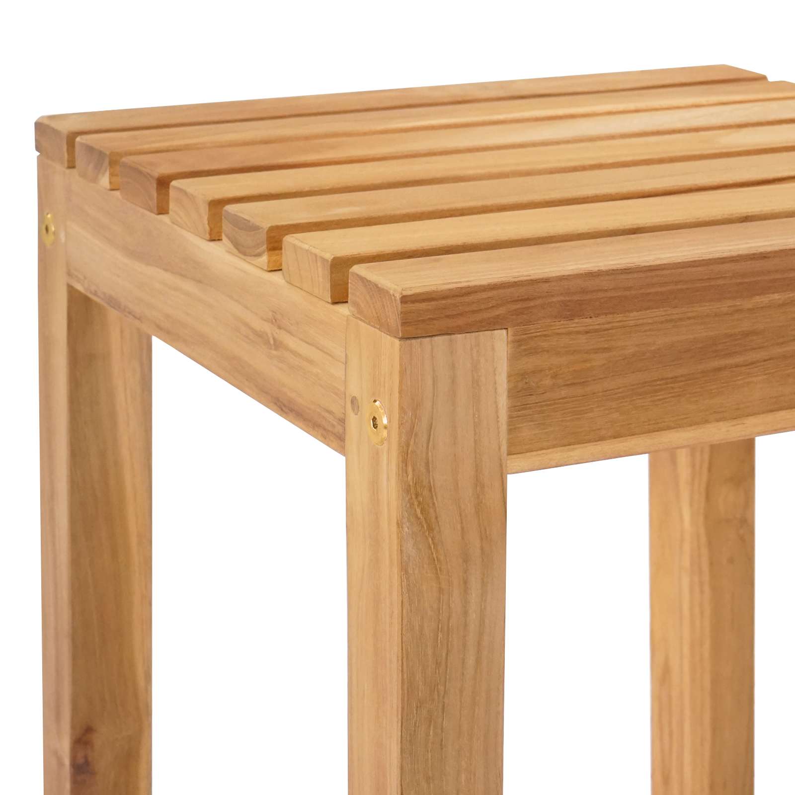 Barska stolica 4 pcs Prirodna Čvrsto teak drvo