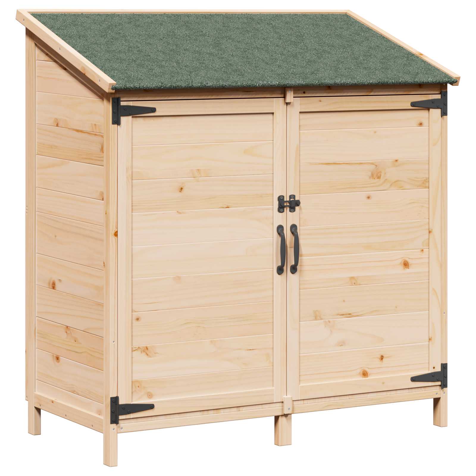 Vrtna Šupa Prirodna 106,5 x 56 x 113,5 cm Čvrsto drvo jele