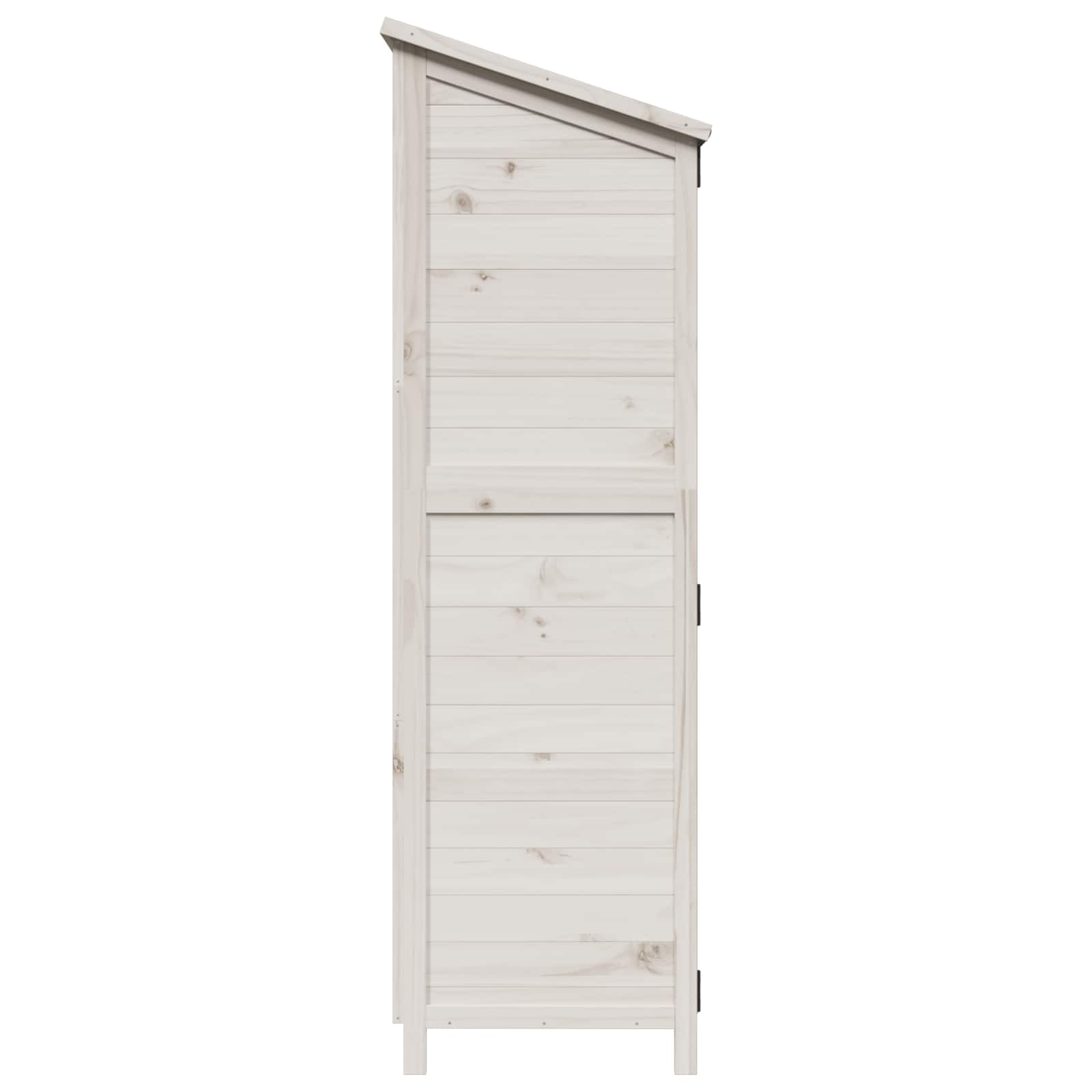 Vrtna Šupa Bijela 106,5 x 56 x 176 cm Konstruirano drvo