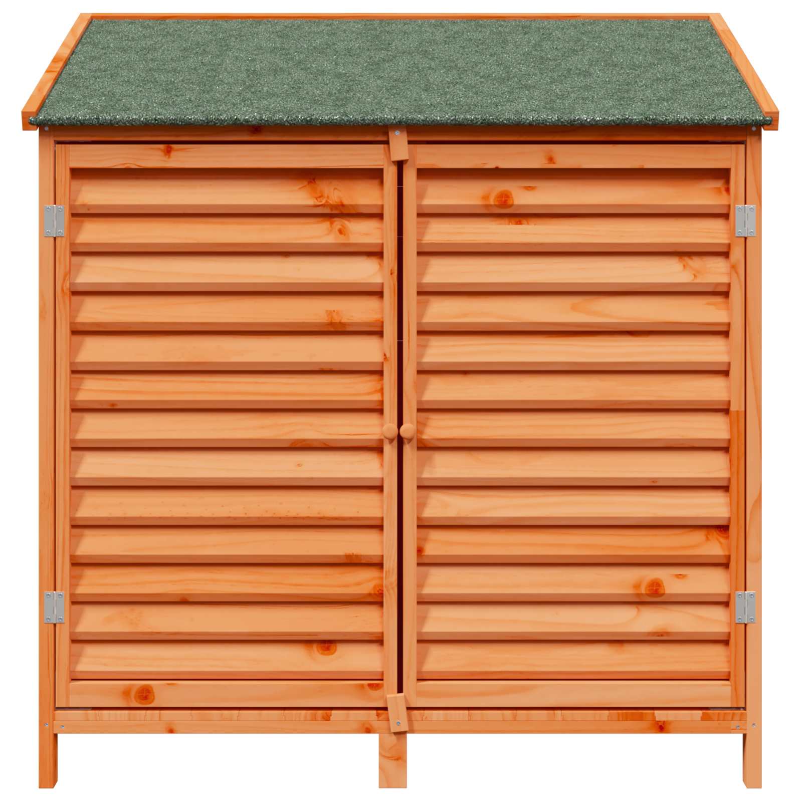 Vrtna Šupa s krovom Smeđa 106 x 56 x 113,5 cm Čvrsto drvo jele