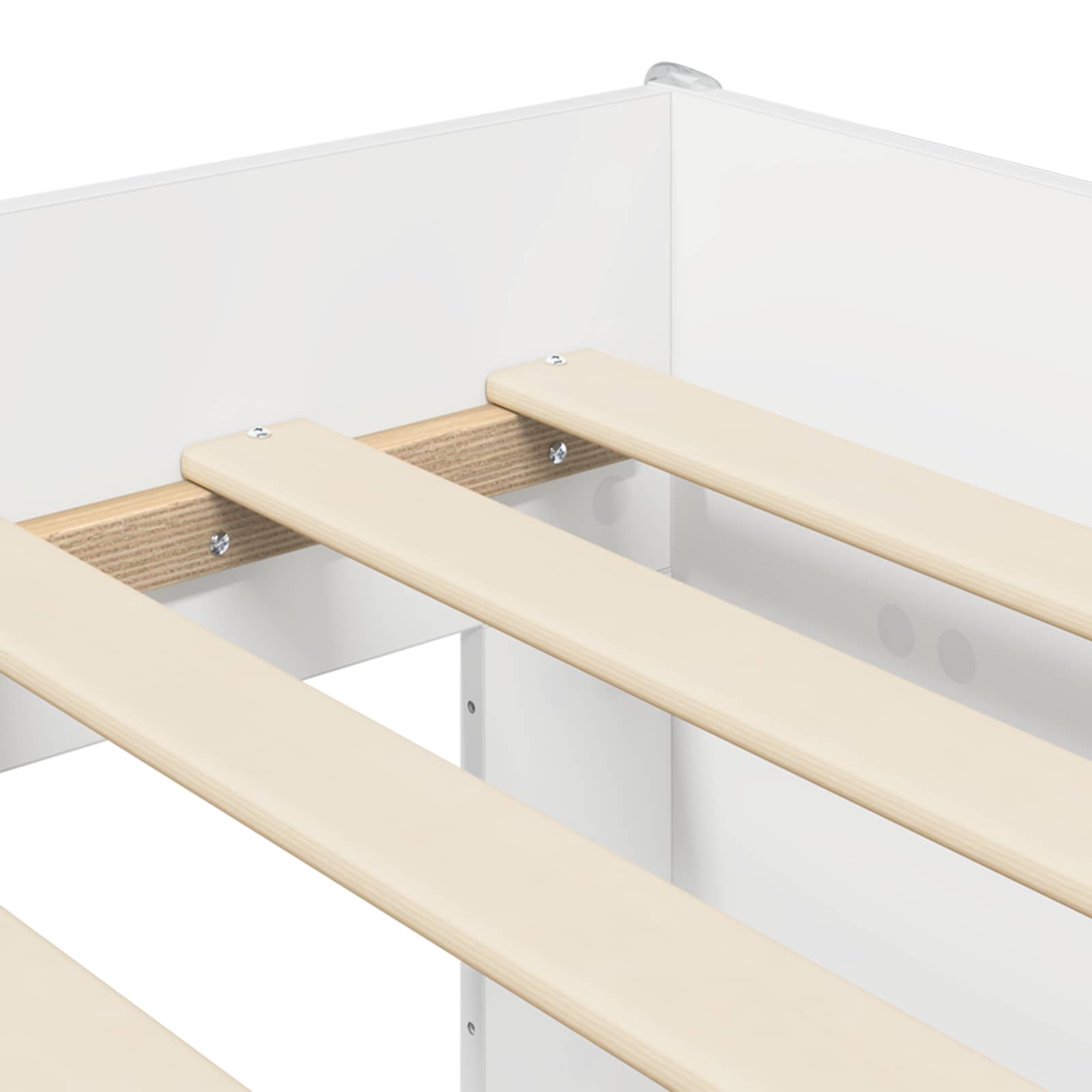Kreveta za visoko spavanje djece 2 pcs Bijela 80 x 200 cm