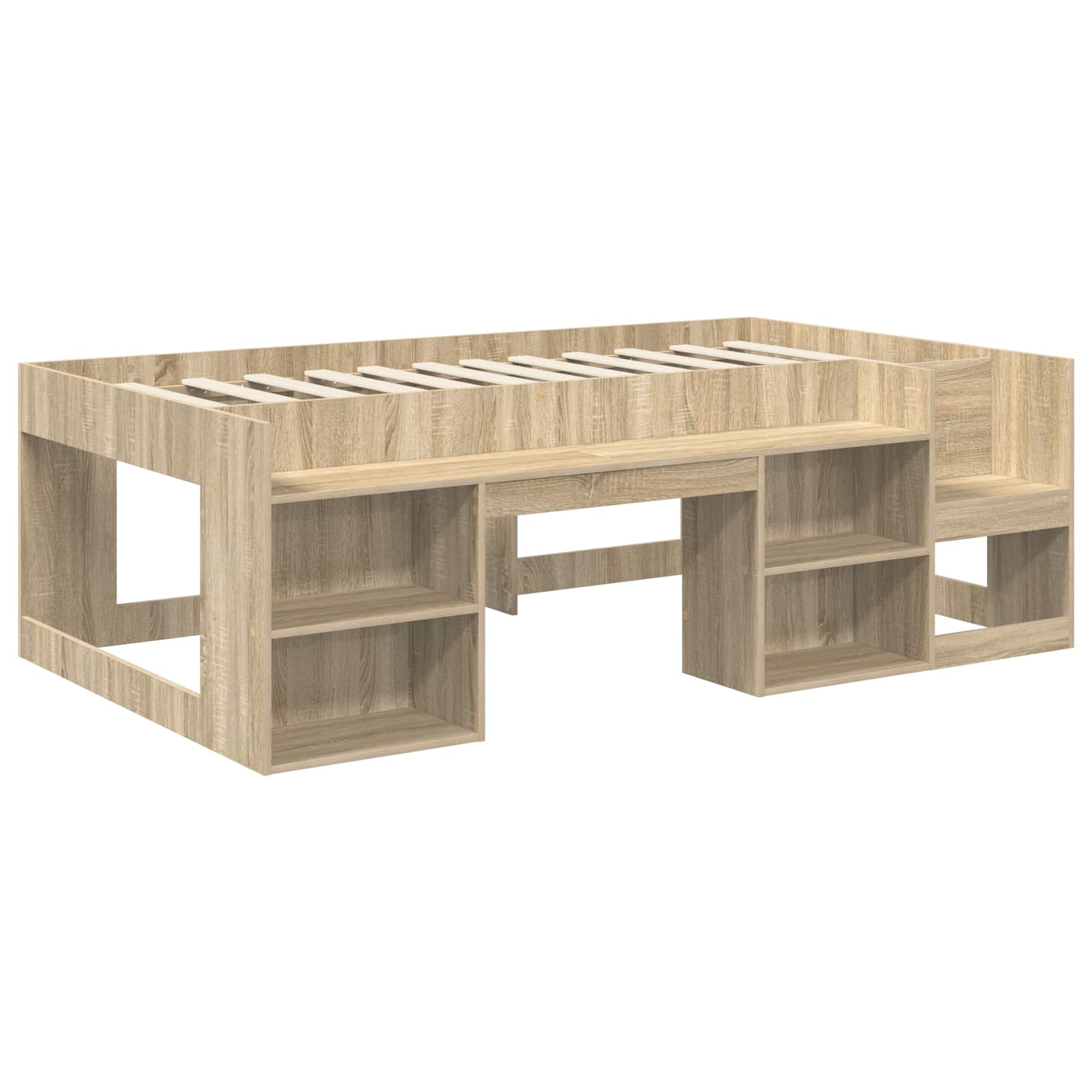 Krevet za djecu s ladicama Hrast sonoma 80 x 200 cm