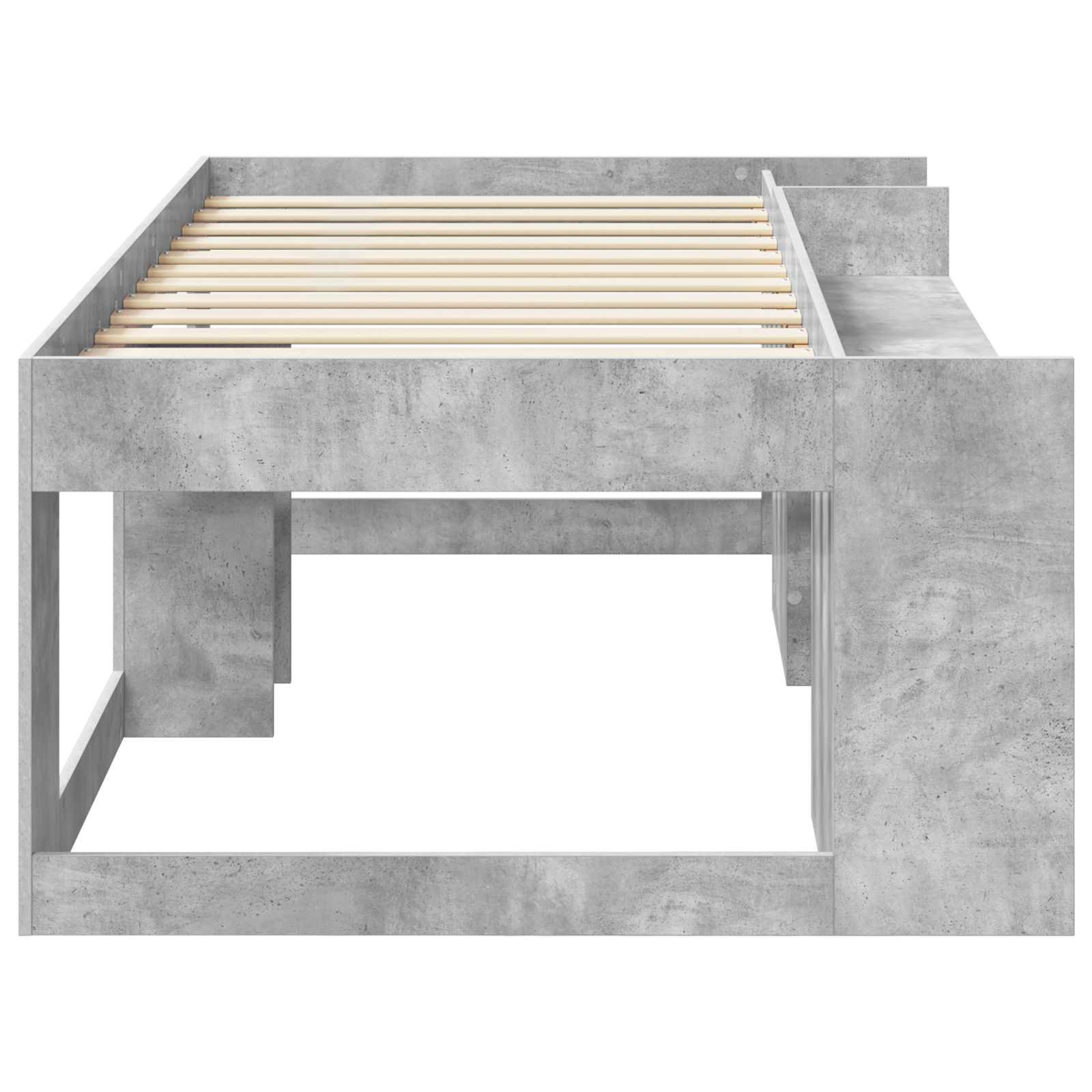Krevet za djecu s ladicama Betonska siva 90 x 200 cm
