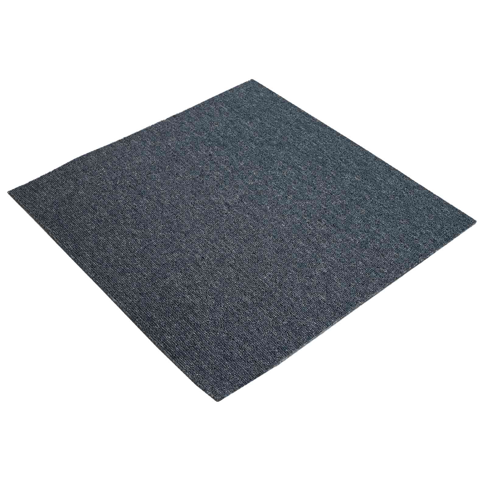 Tepih pločica Plavo Sivo 50 x 50 cm 36 pcs PP i bitumen