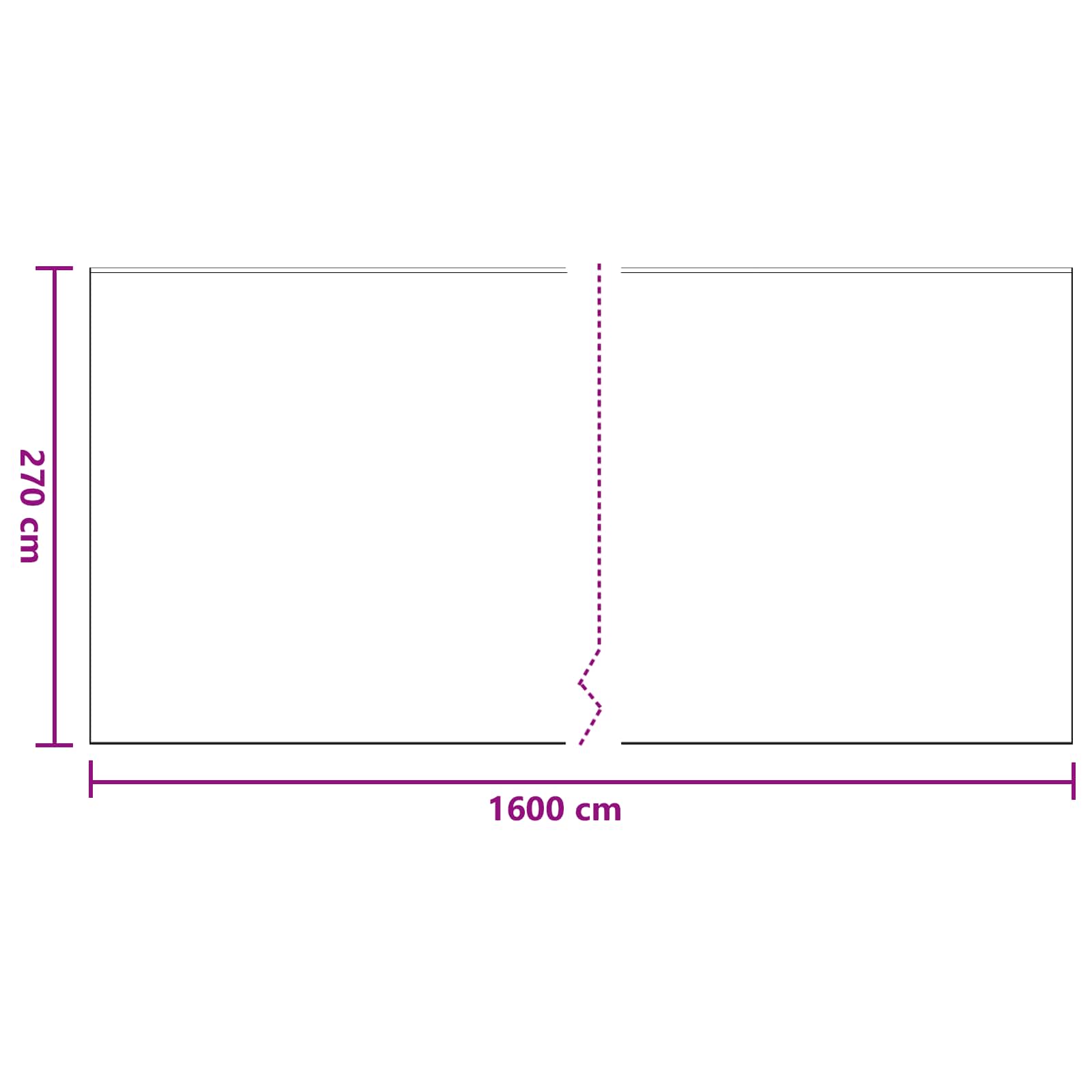 Prozračna ploča s ljepilom 6 pcs *Transparent*an 270 x 1600 cm