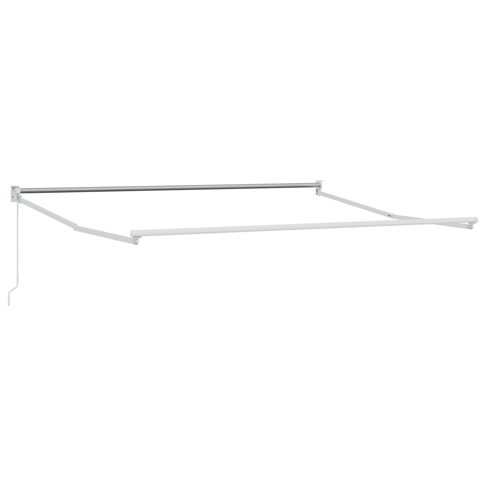 Povlačivi tende Pijesak 4 x 2 m 100% Poliester i Aluminij