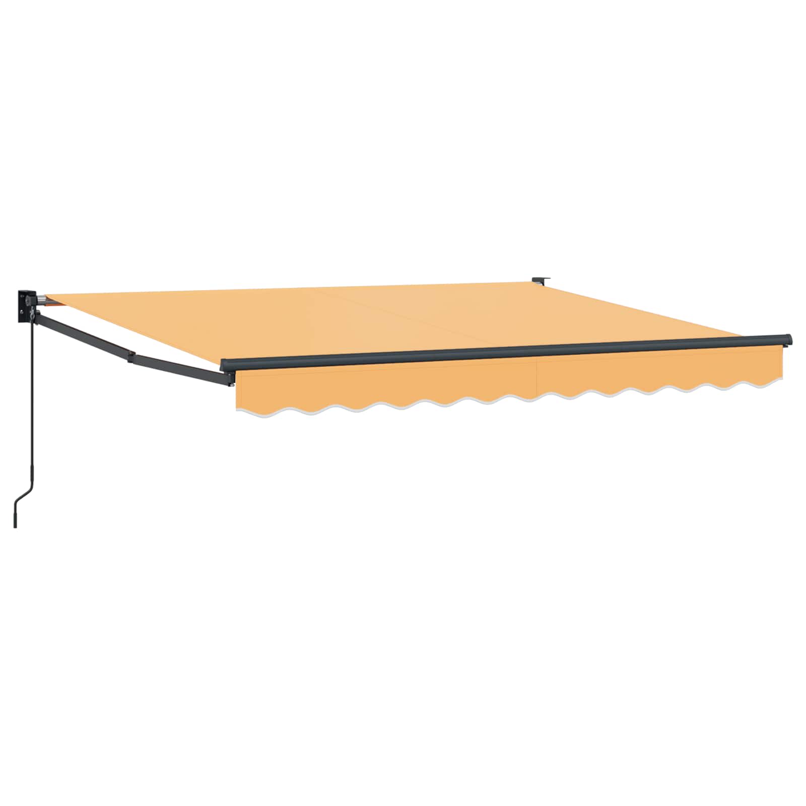 Povlačivi tende Pijesak 3 x 2,5 m 100% Poliester i Aluminij