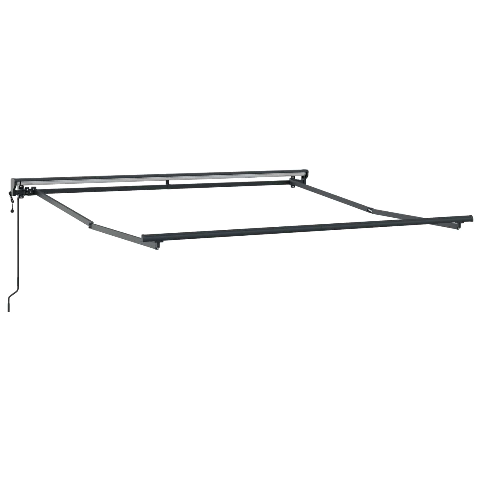 Povlačivi tende Pijesak 3 x 2,5 m Poliester i aluminij