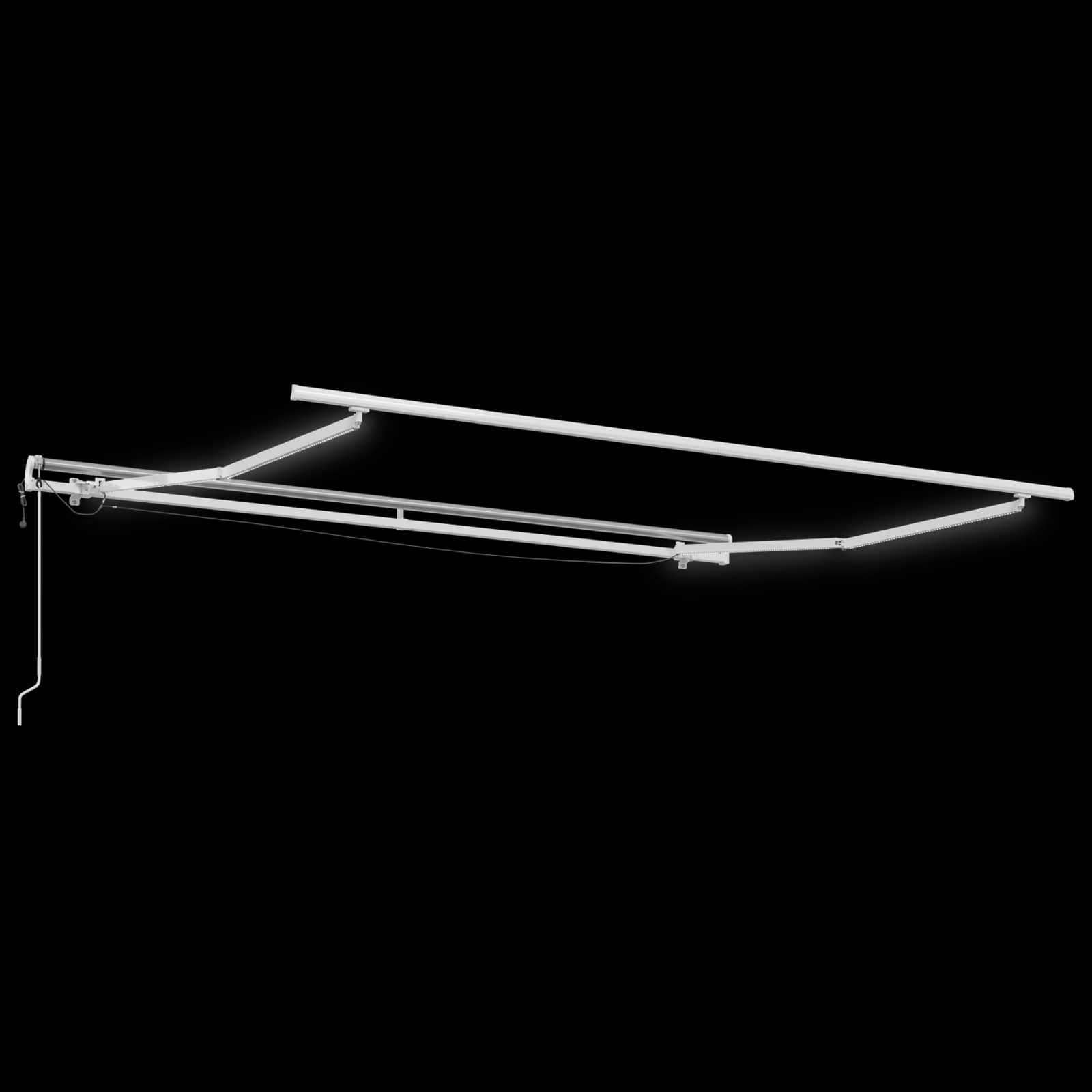 Tkanina za tende Sivosmeđa 350 x 250 cm Poliester