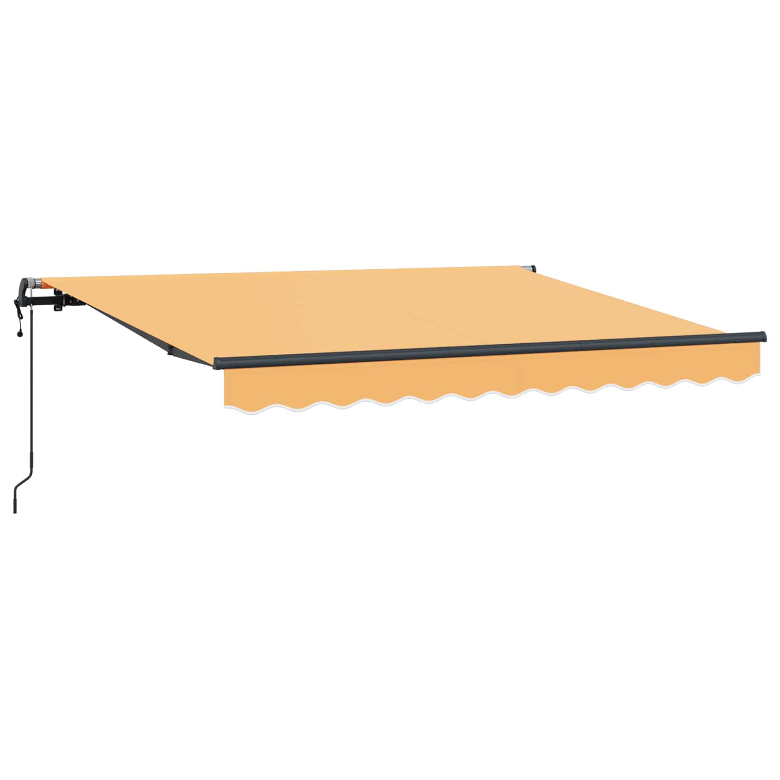 Povlačivi tende Pijesak 400 × 300 cm Tkanina i Aluminij