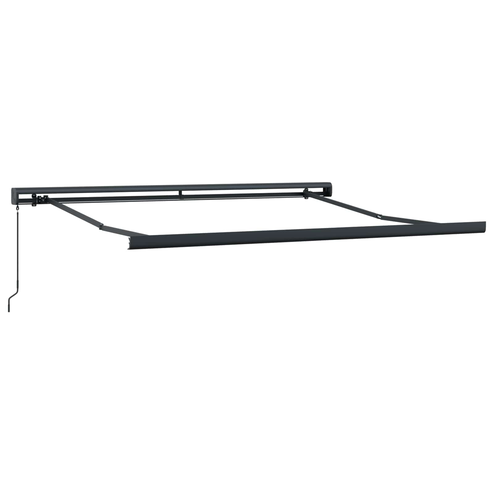 Povlačivi tende Pijesak 400 × 300 cm Platno i Aluminij