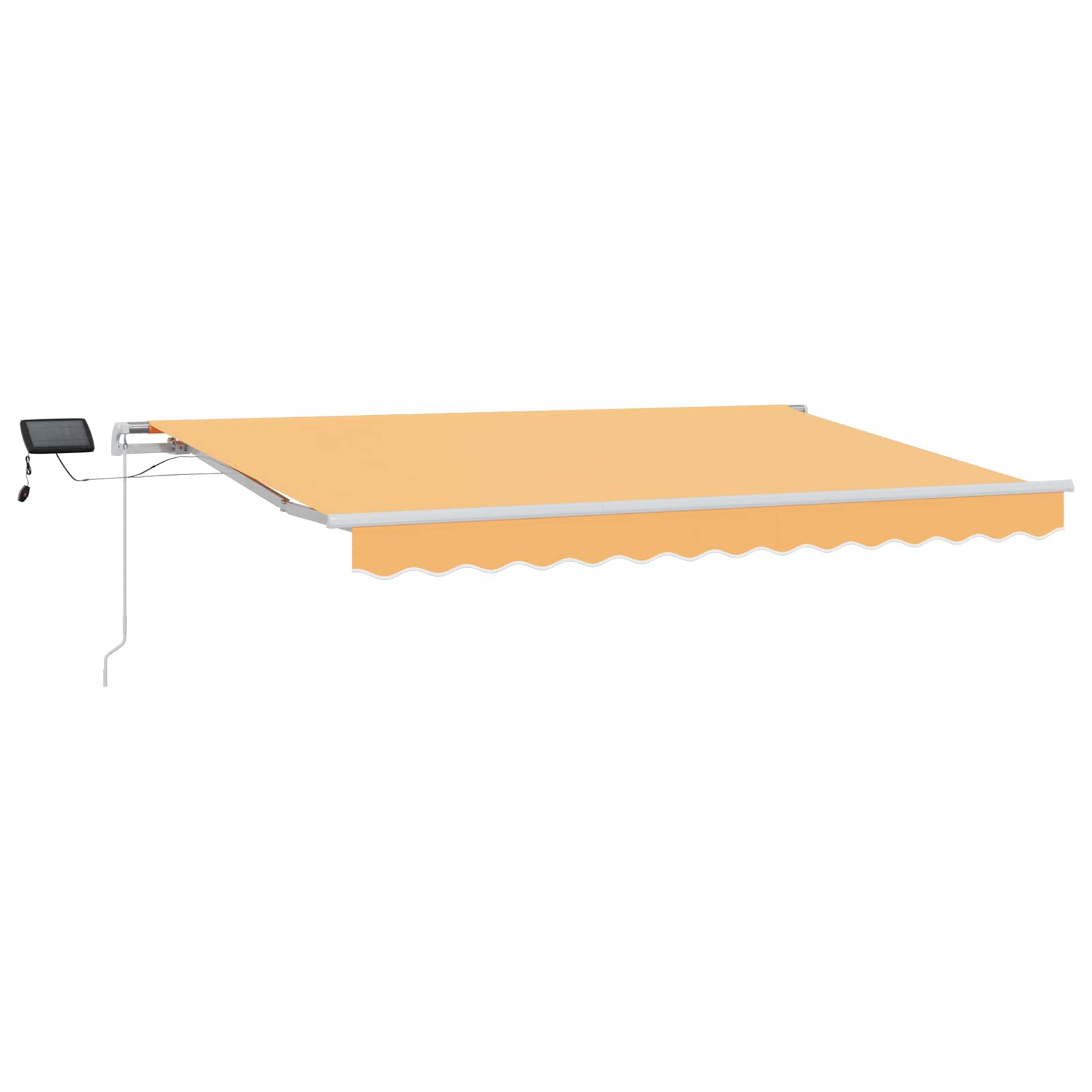 Povlačivi tende Pijesak 500 × 350 cm Tkanina i Aluminij