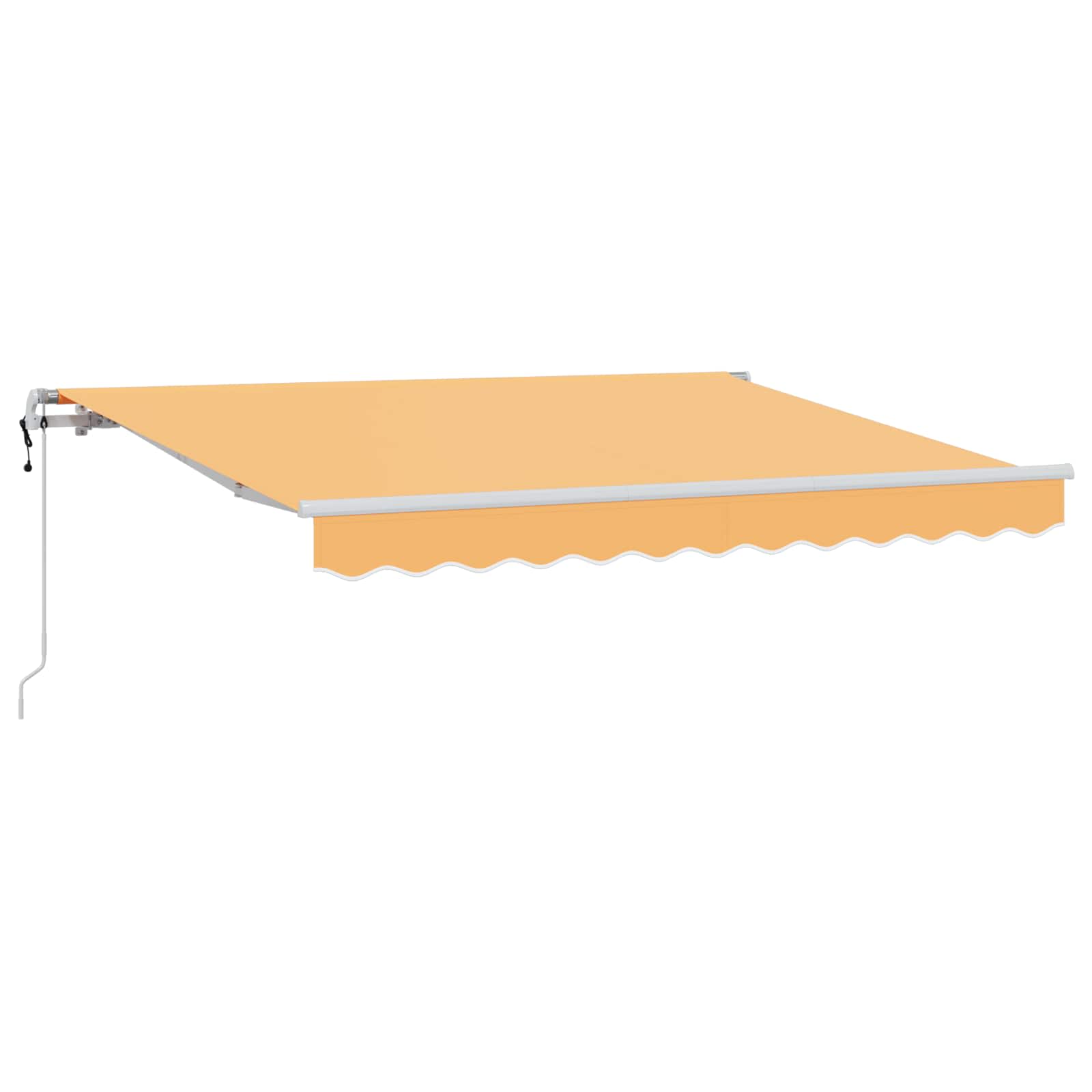 Povlačivi tende Pijesak 600 × 350 cm Tkanina i Aluminij