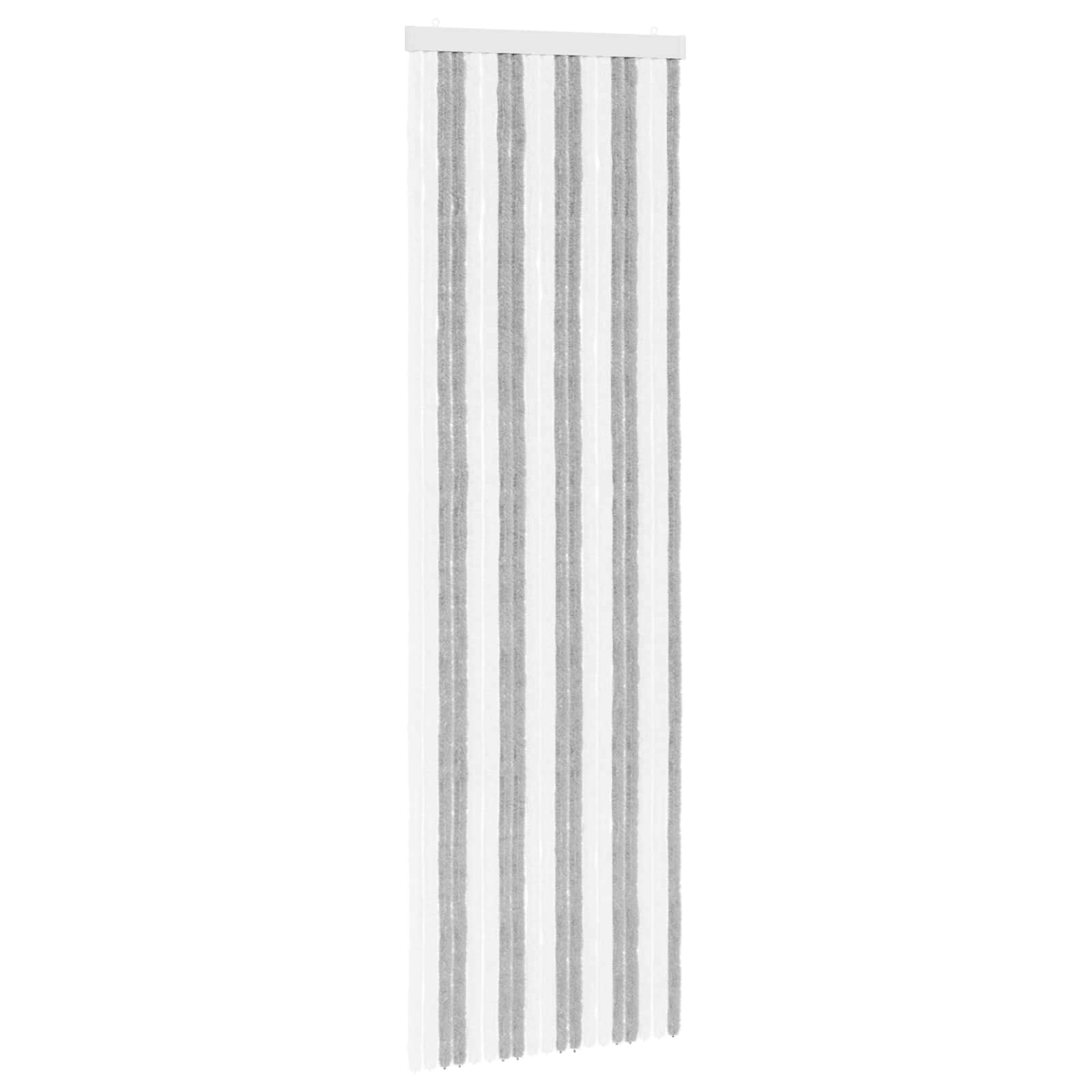 Zavjesa protiv insekata Chenille Siva i bijela 56 x 185 cm