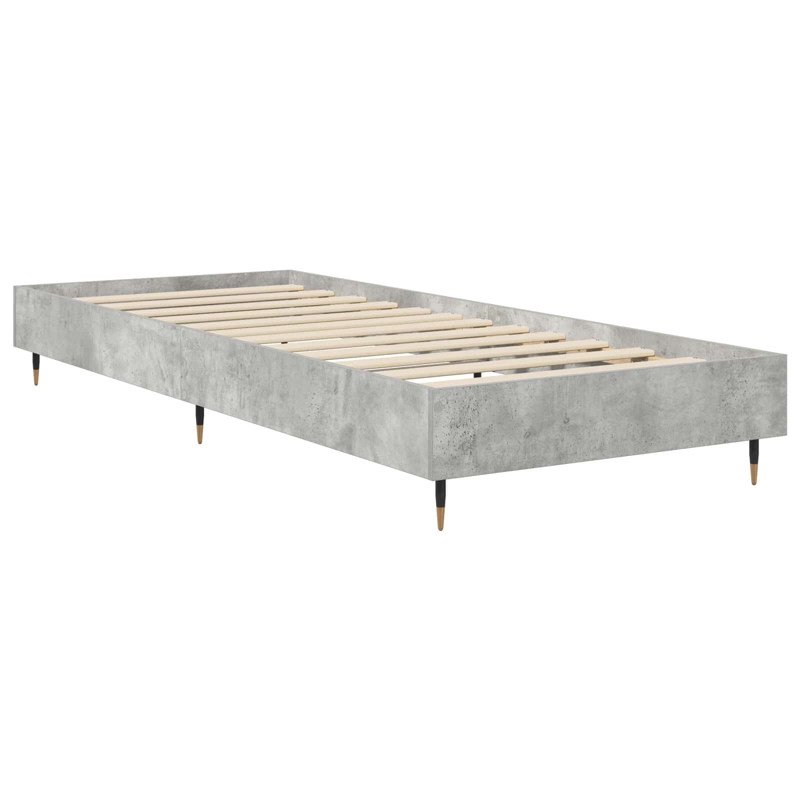 Krevetna konstrukcija Betonska siva 80 x 200 cm