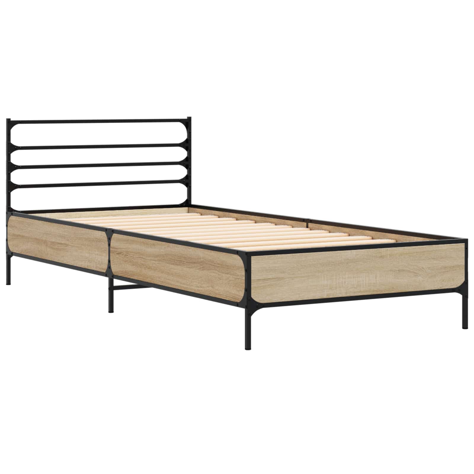 Krevetna konstrukcija Hrast sonoma 80 x 200 cm