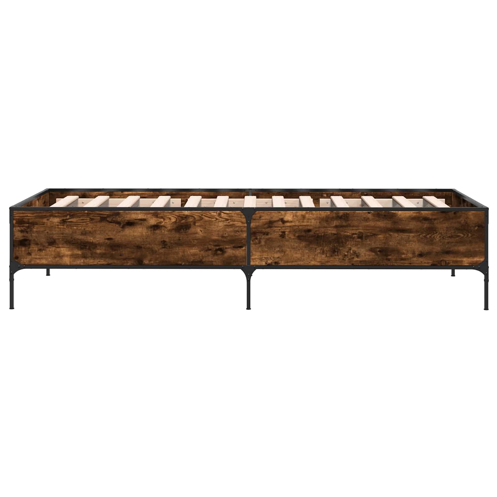Krevetna konstrukcija Dimni hrast 80 x 200 cm Konstruirano drvo