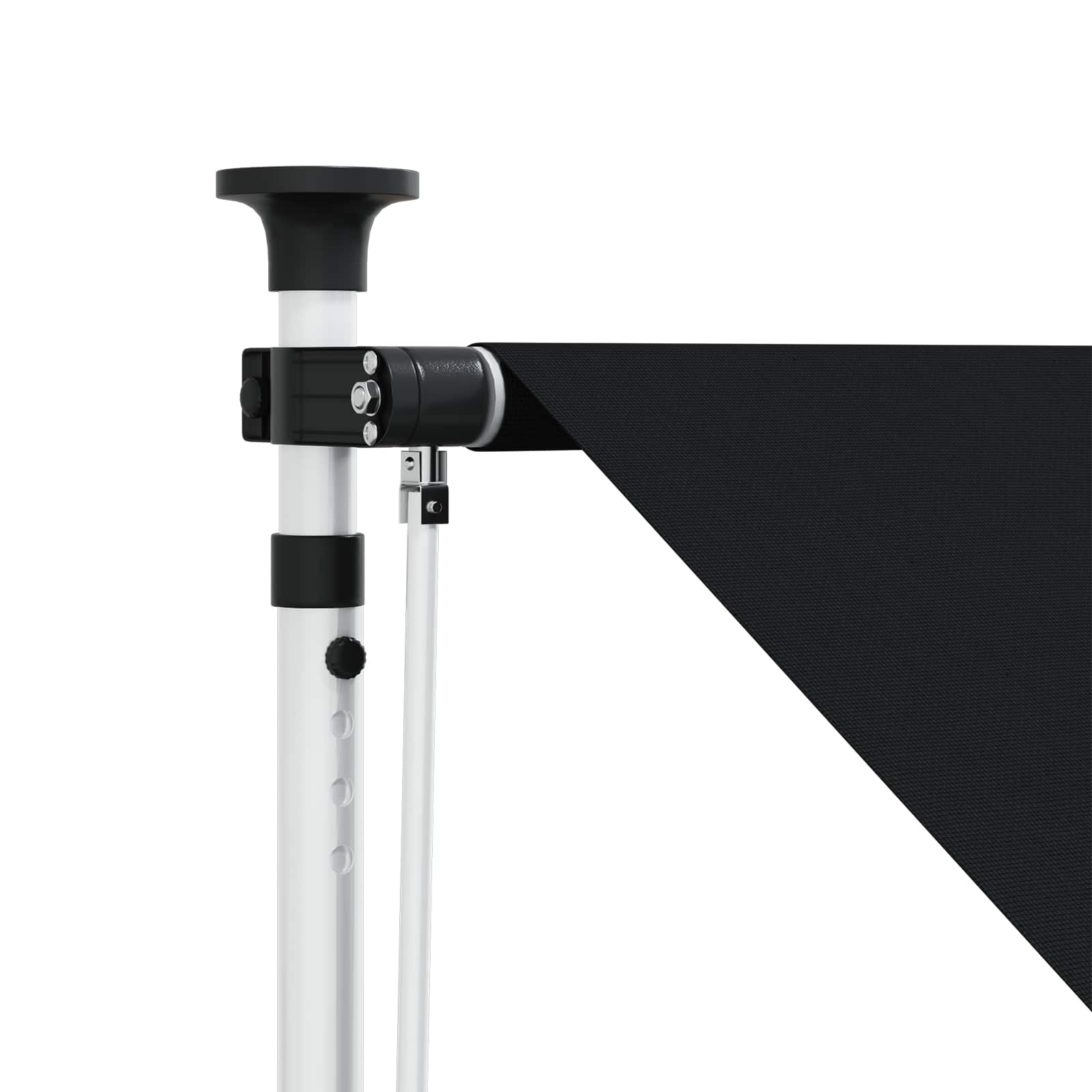 Ručno sklopiva tenda Crna 250 cm