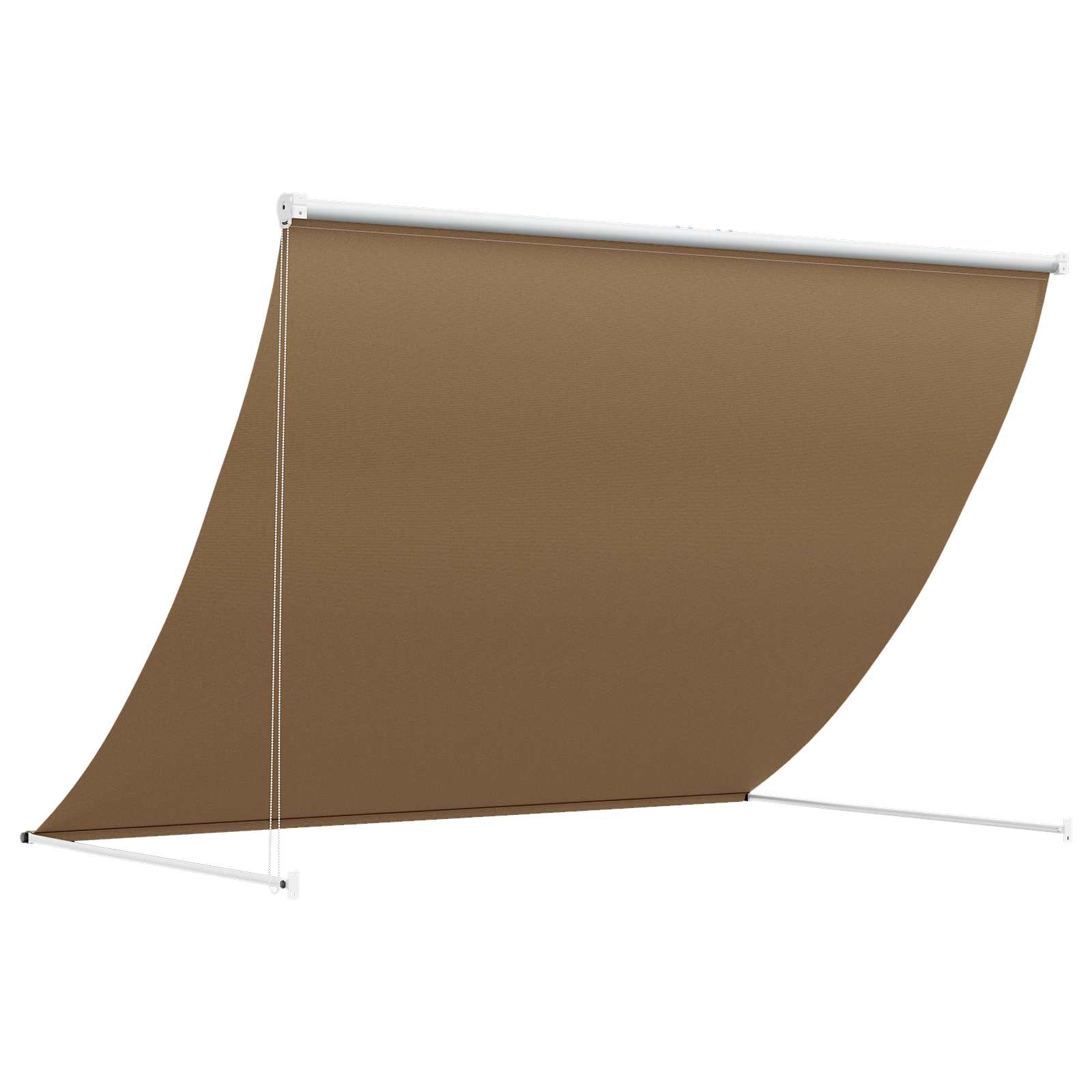 Nadstrešnica Bež 100 x 150 cm 180 g / m² poliester s PU premazom