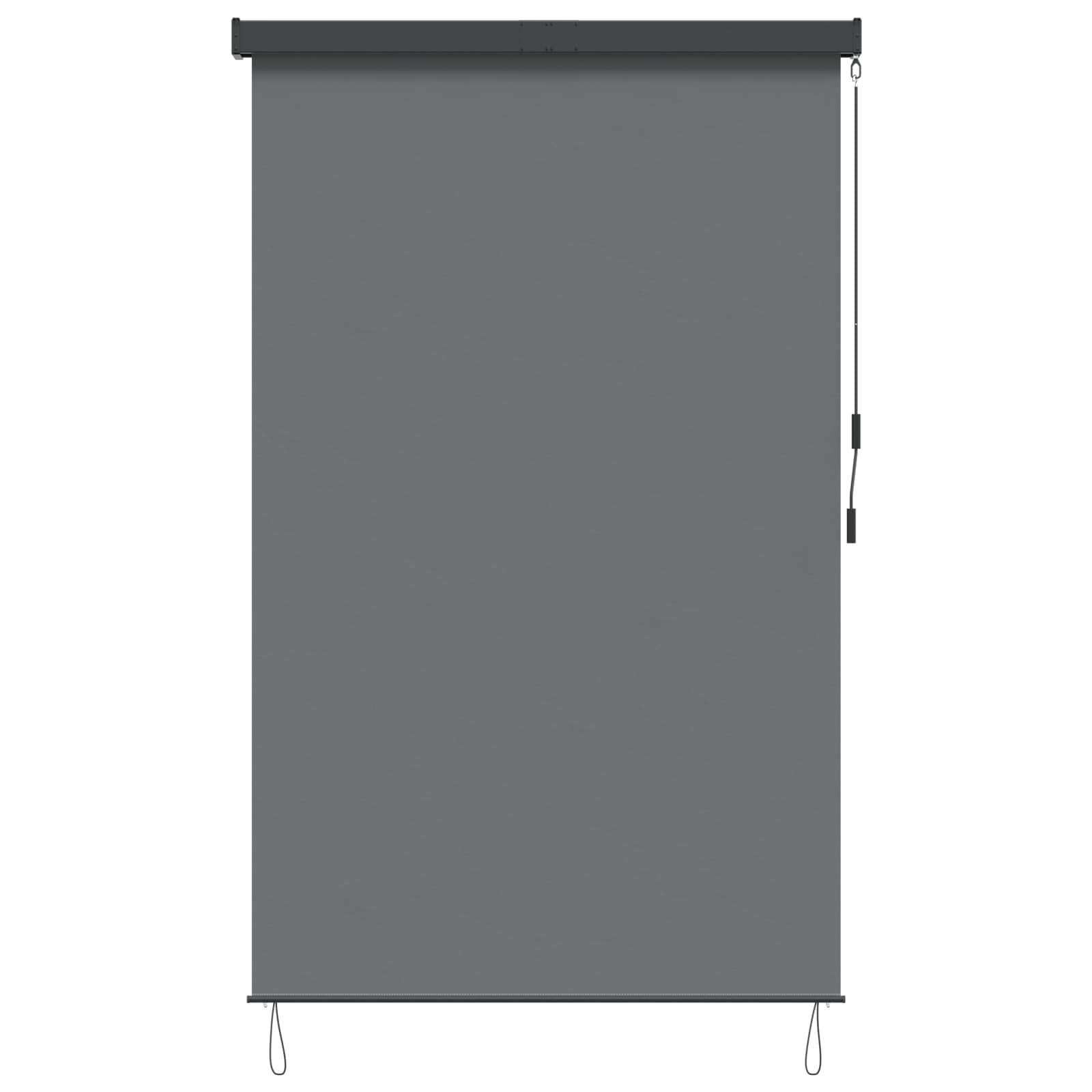 Rolo zavjesa Svjetlosiva 60 x 250 cm Tkanina i aluminij