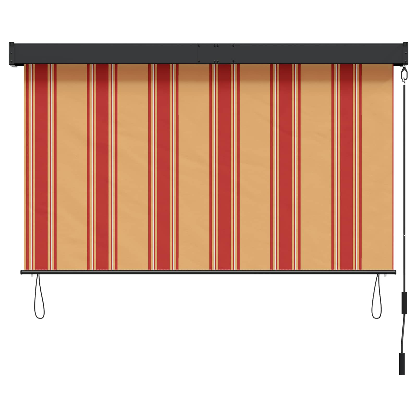 Rolo zavjesa Šareni 60 x 250 cm Tkanina i aluminij