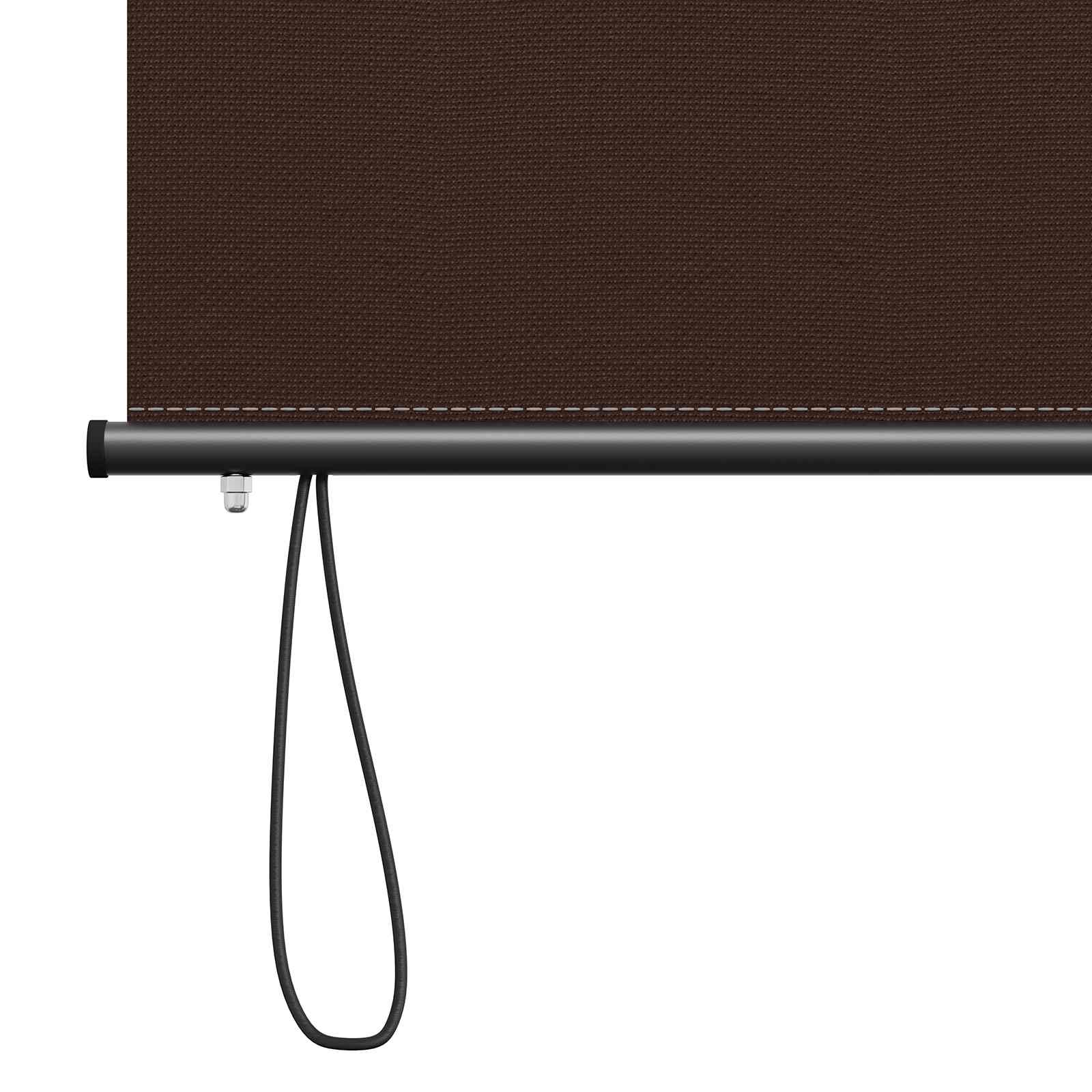 Rolo zavjesa Smeđa 80 x 250 cm Tkanina i aluminij