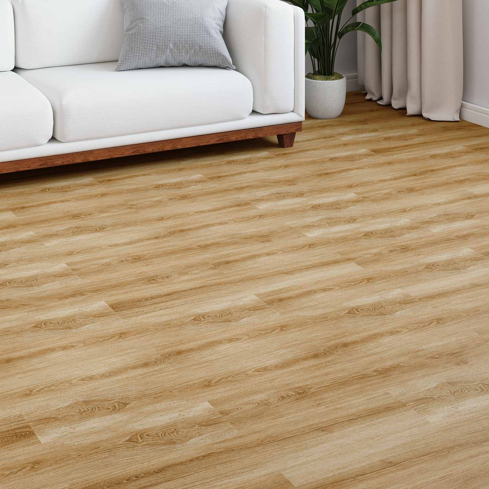 Laminatna podnica 5 pcs Rustikalna smeđa 101 x 20 x 0,8 cm