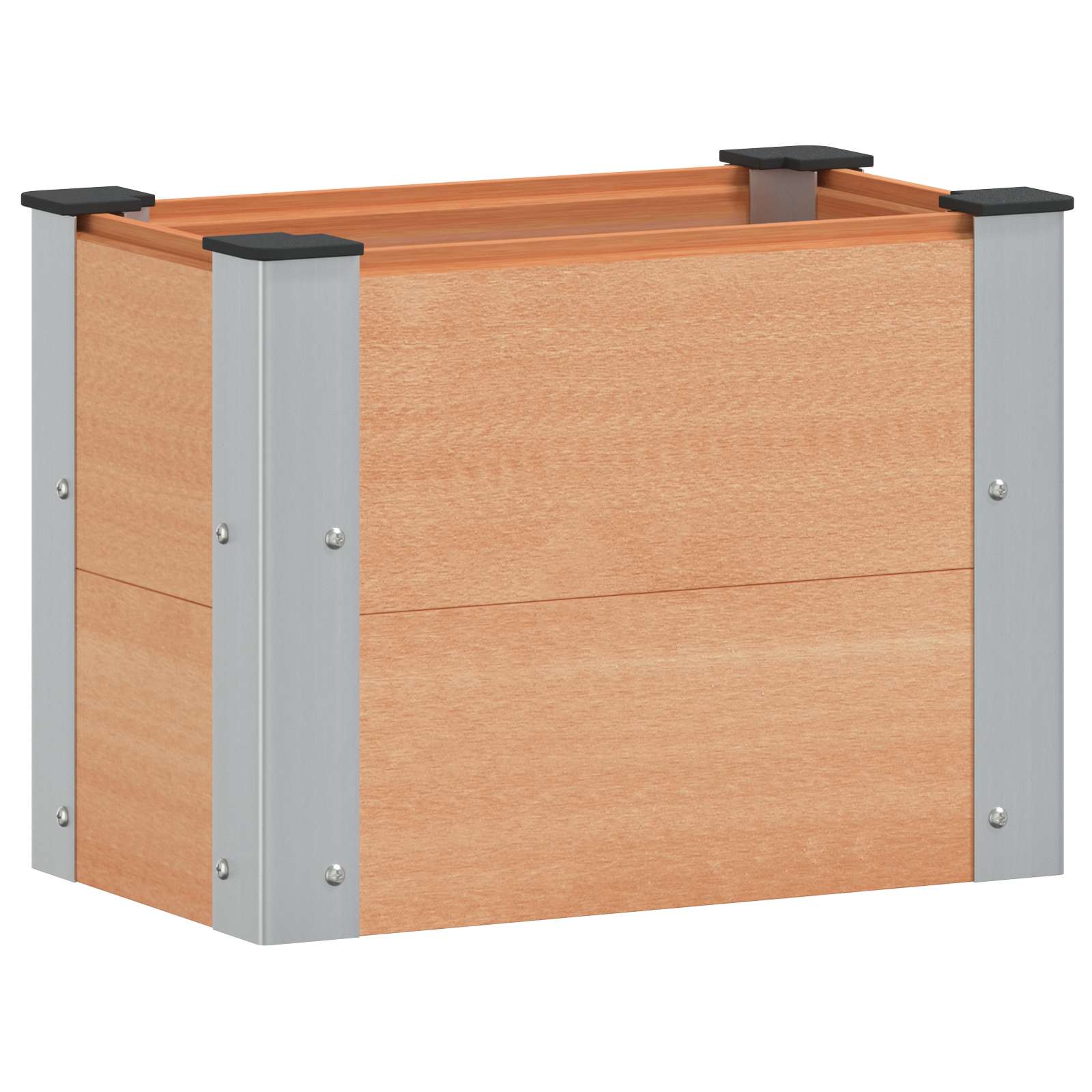 Povišena vrtna gredica Smeđa 50 x 30 x 36 cm