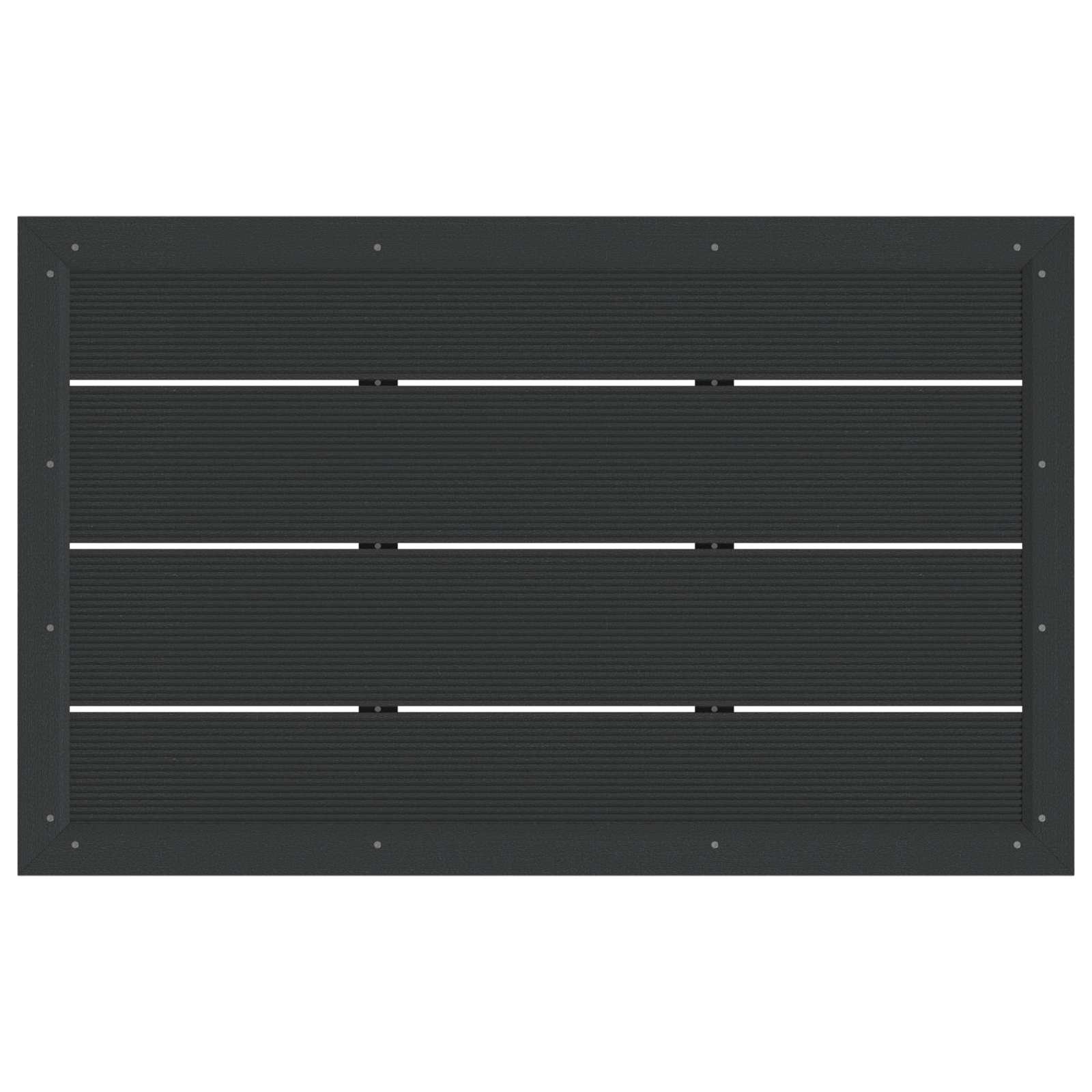 Ploča osnove tuša Crna 101 x 63 x 5,5 cm WPC