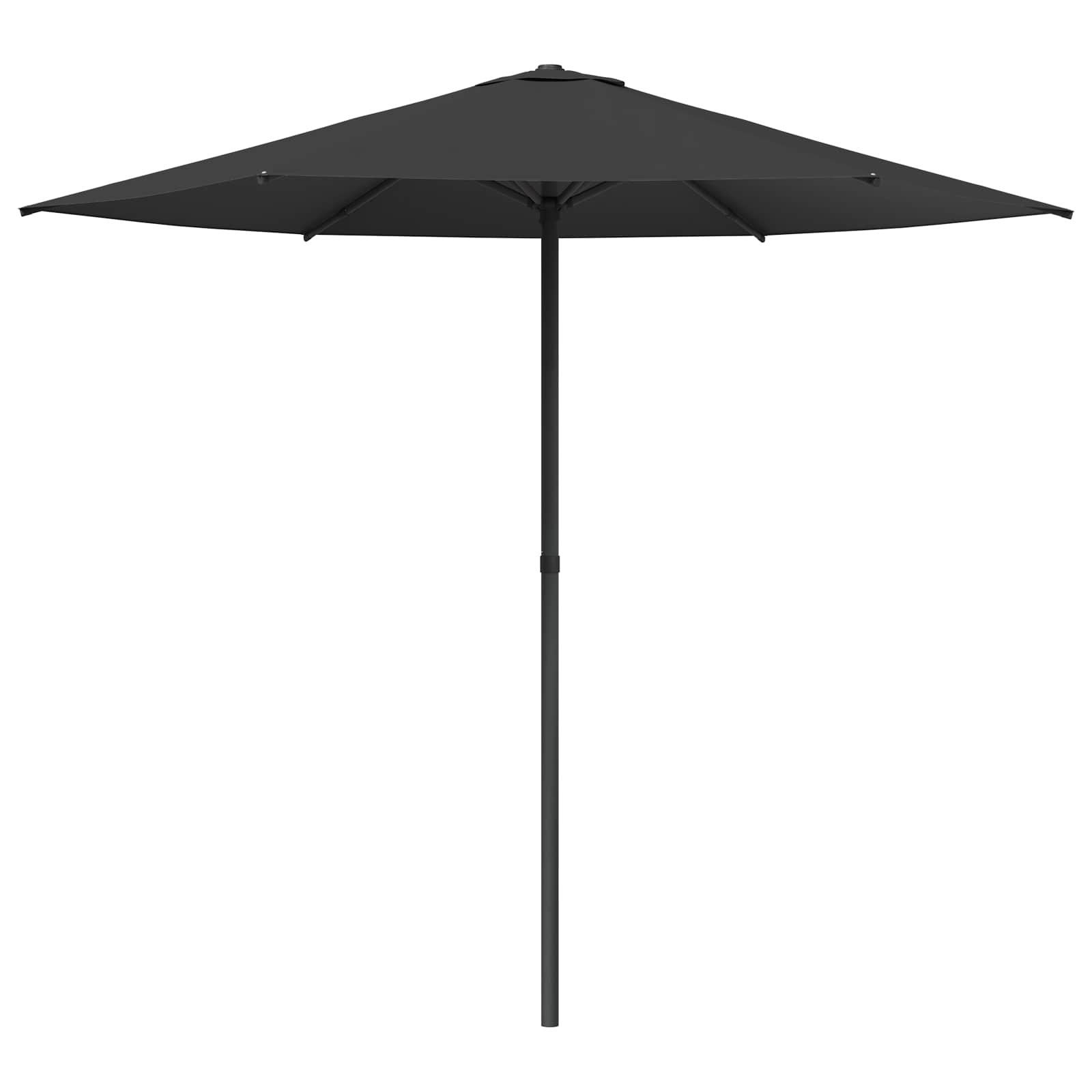 Vrtni suncobran 230 x 230 cm Poliester Pravokutni Antracit