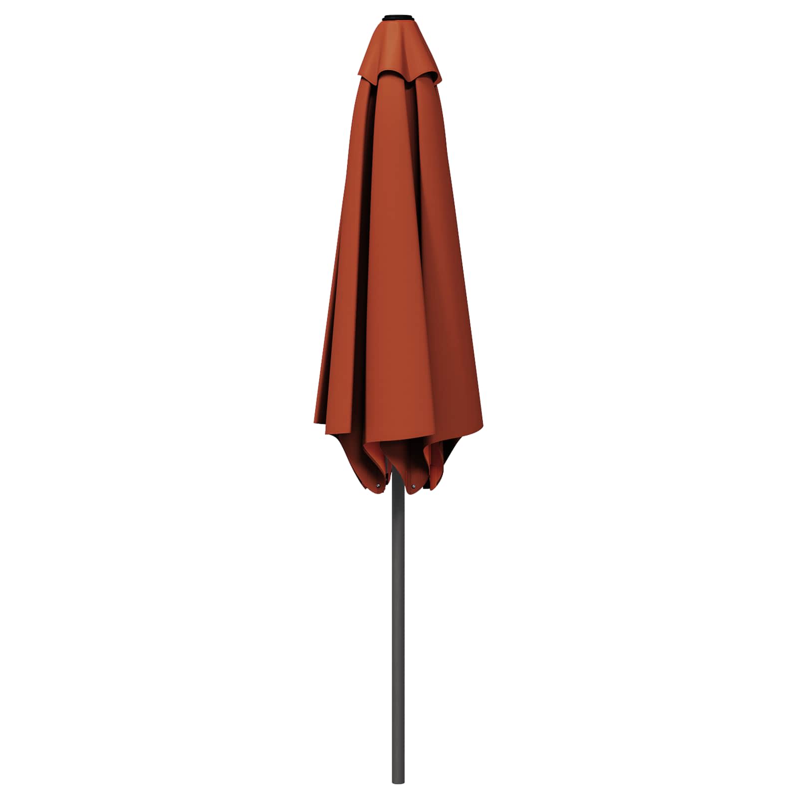 Vrtni suncobran 230 x 230 cm Poliester Pravokutni Terakota