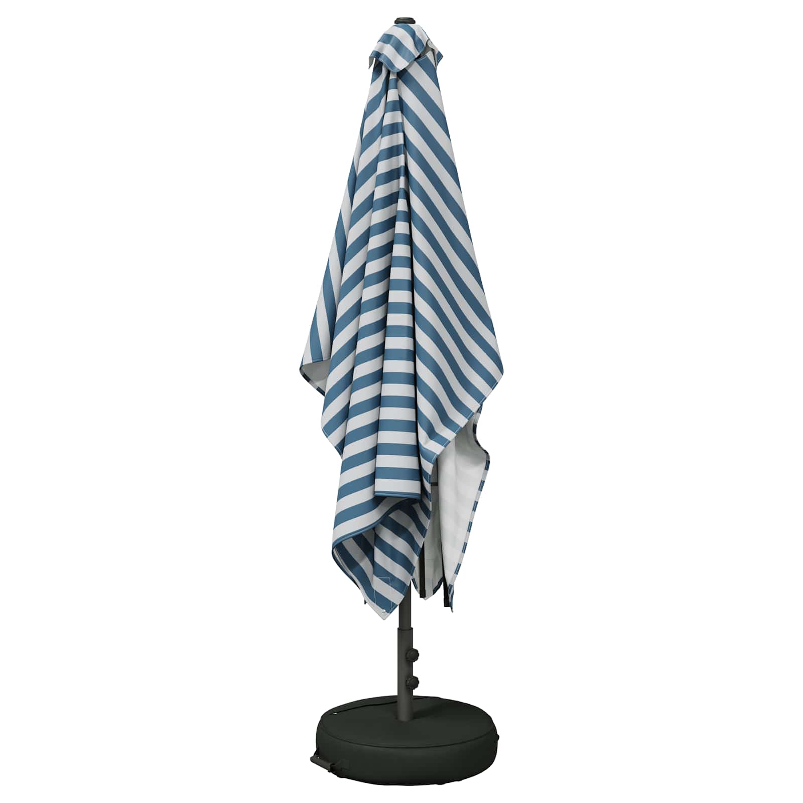 Vrtni Parasol s Podnožjem 200 x 300 cm Poliester Pravokutni