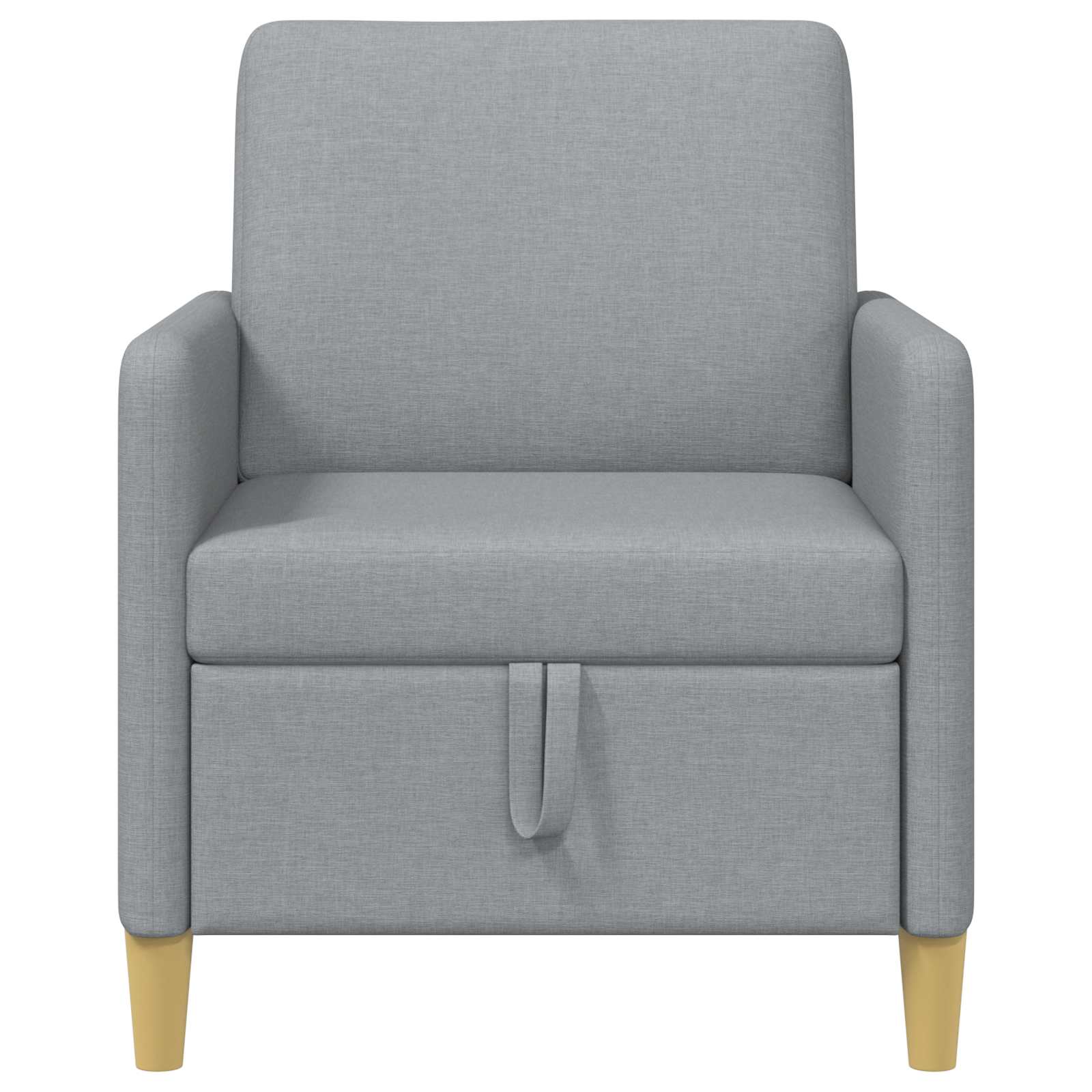 Sofa s pohranom Svjetlosiva 72 x 78 x 87 cm Poliester