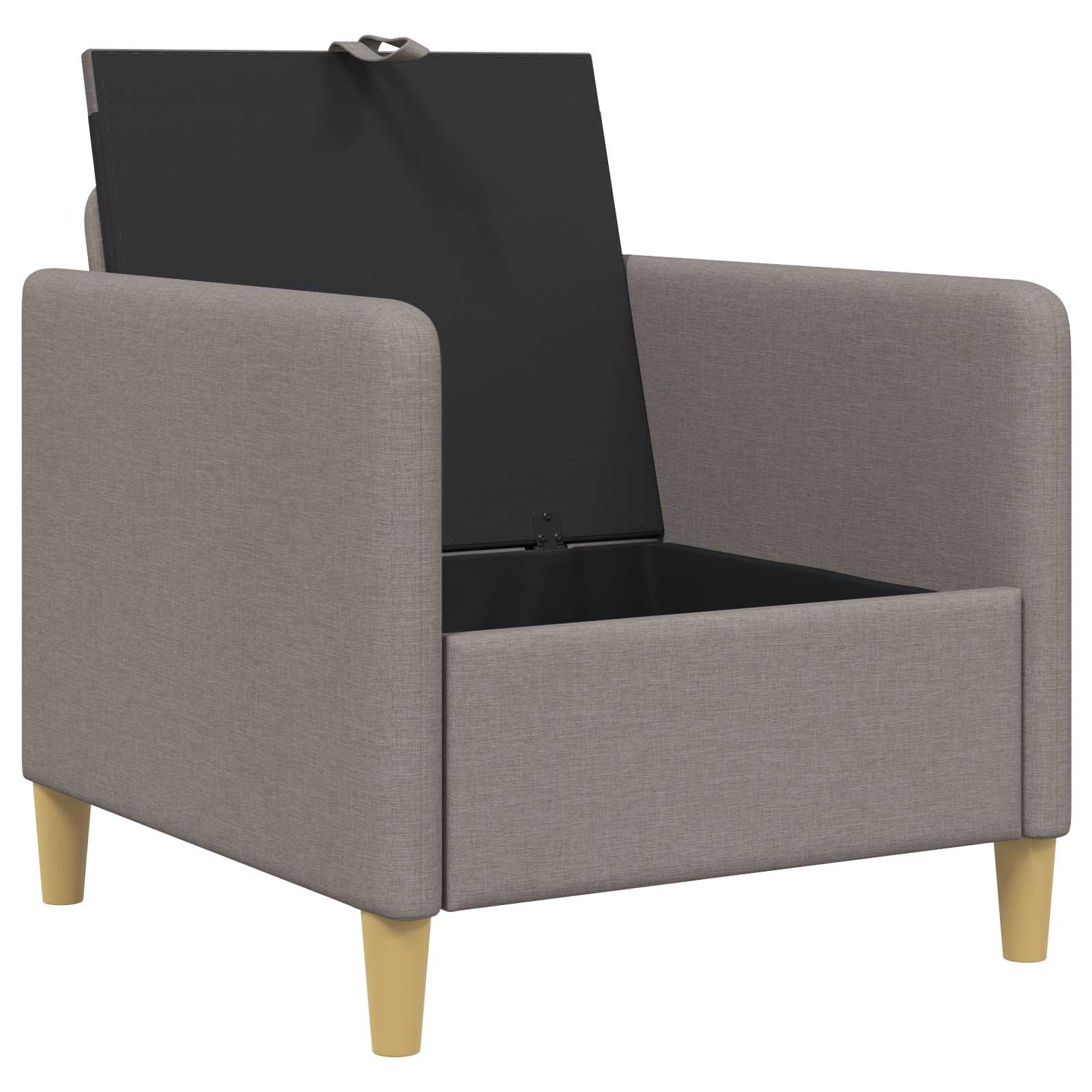 Sofa s pohranom Sivosmeđa 72 x 78 x 87 cm Poliester