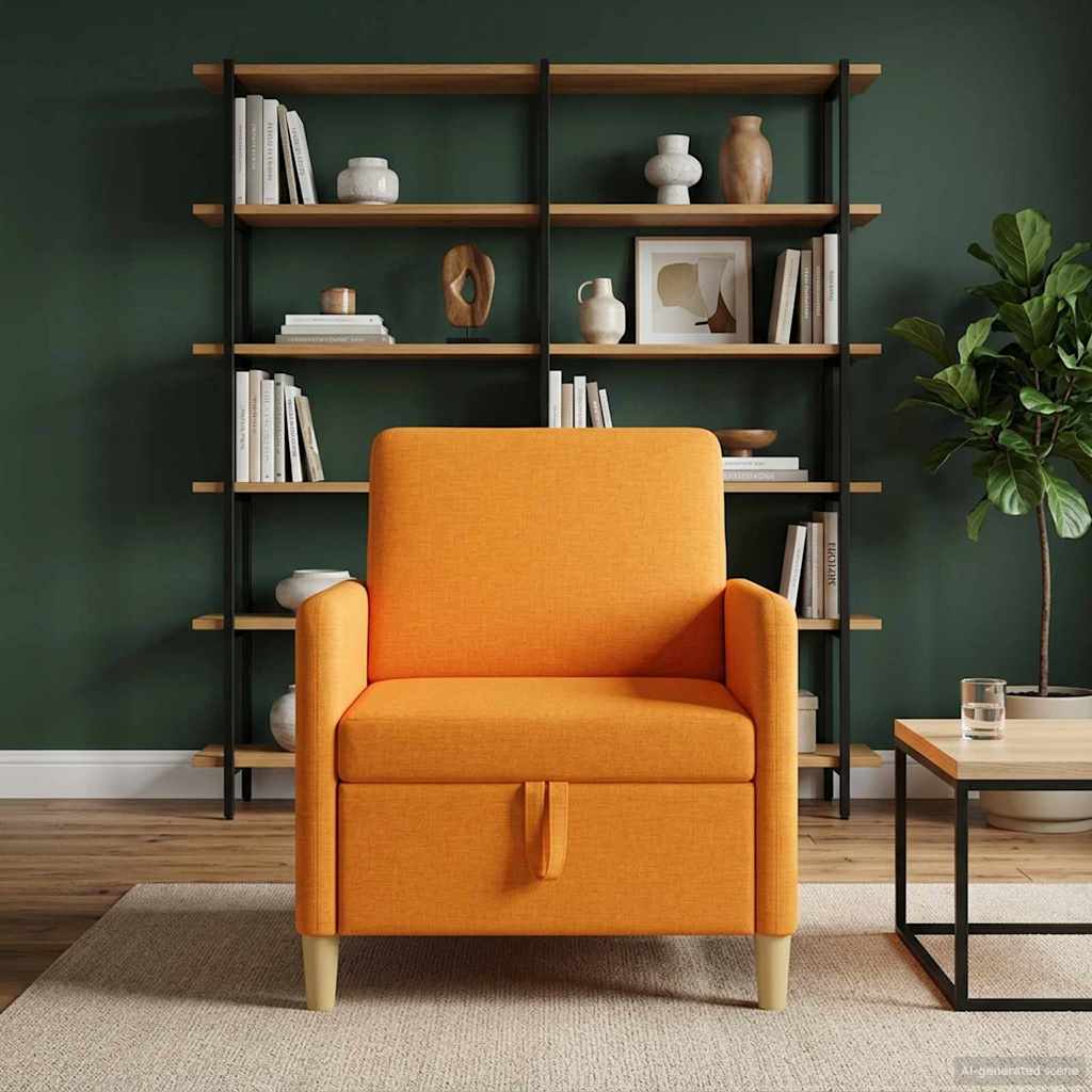Sofa s pohranom Tamno žuta 72 x 78 x 87 cm Poliester