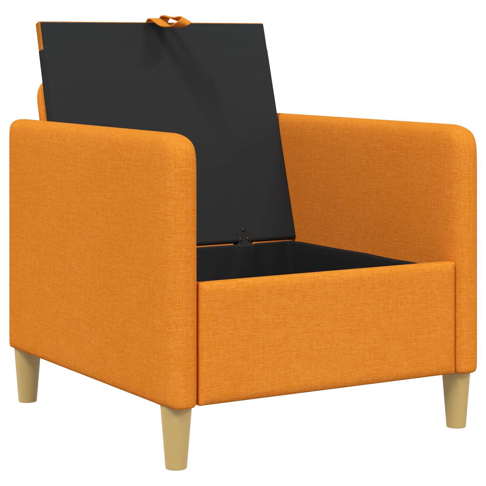Sofa s pohranom Tamno žuta 72 x 78 x 87 cm Poliester