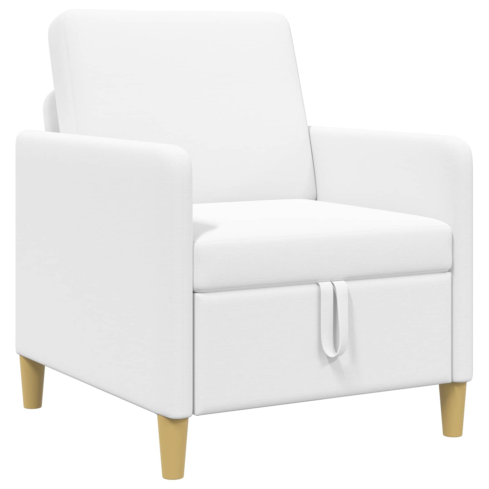 Sofa s pohranom Bijela 72 x 78 x 87 cm Poliester