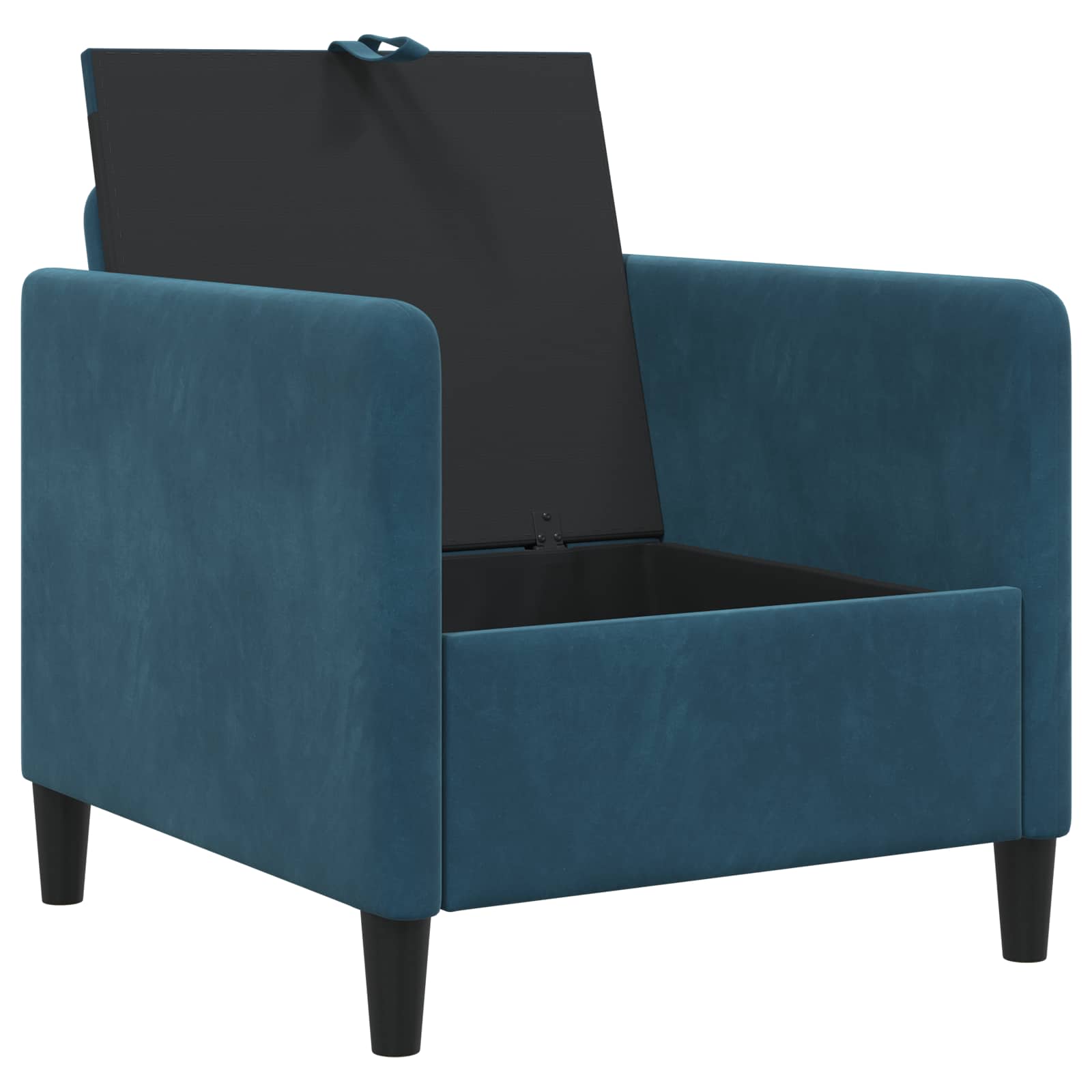 Sofa s pohranom Plava 72 x 78 x 87 cm Poliester