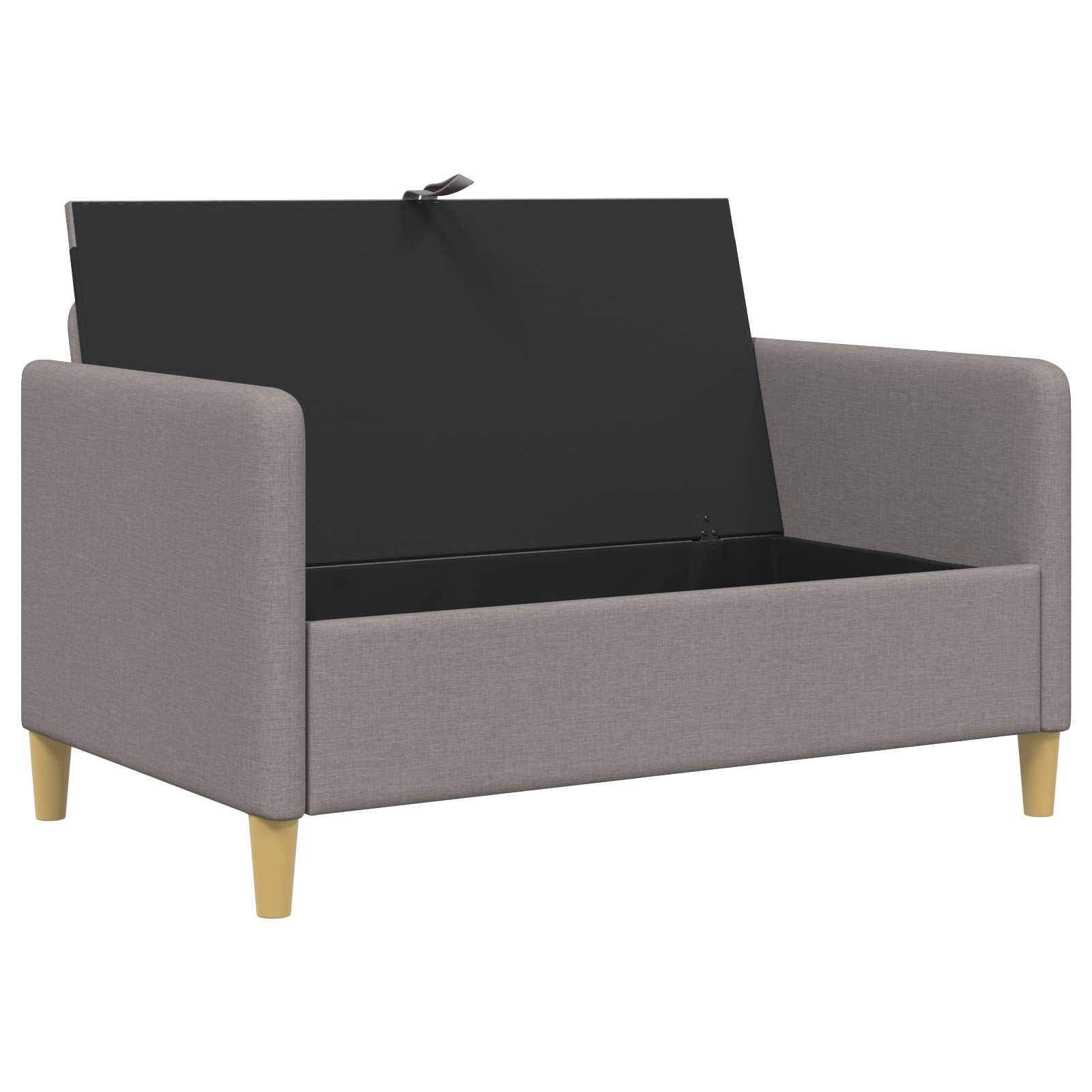 Sofa s pohranom Sivosmeđa 122 x 78 x 87 cm Poliester