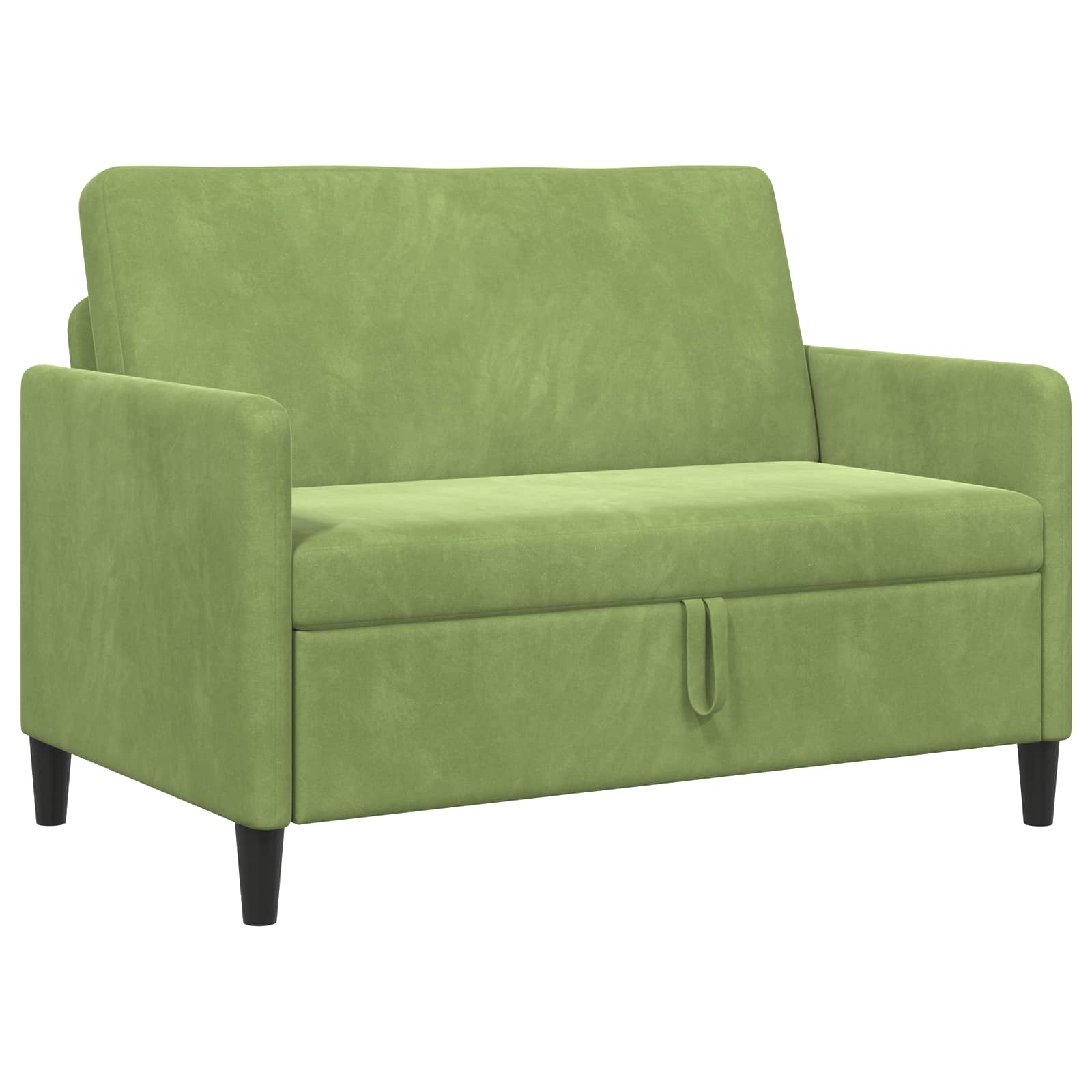 Sofa s pohranom Svijetlo zelena 122 x 78 x 87 cm Poliester