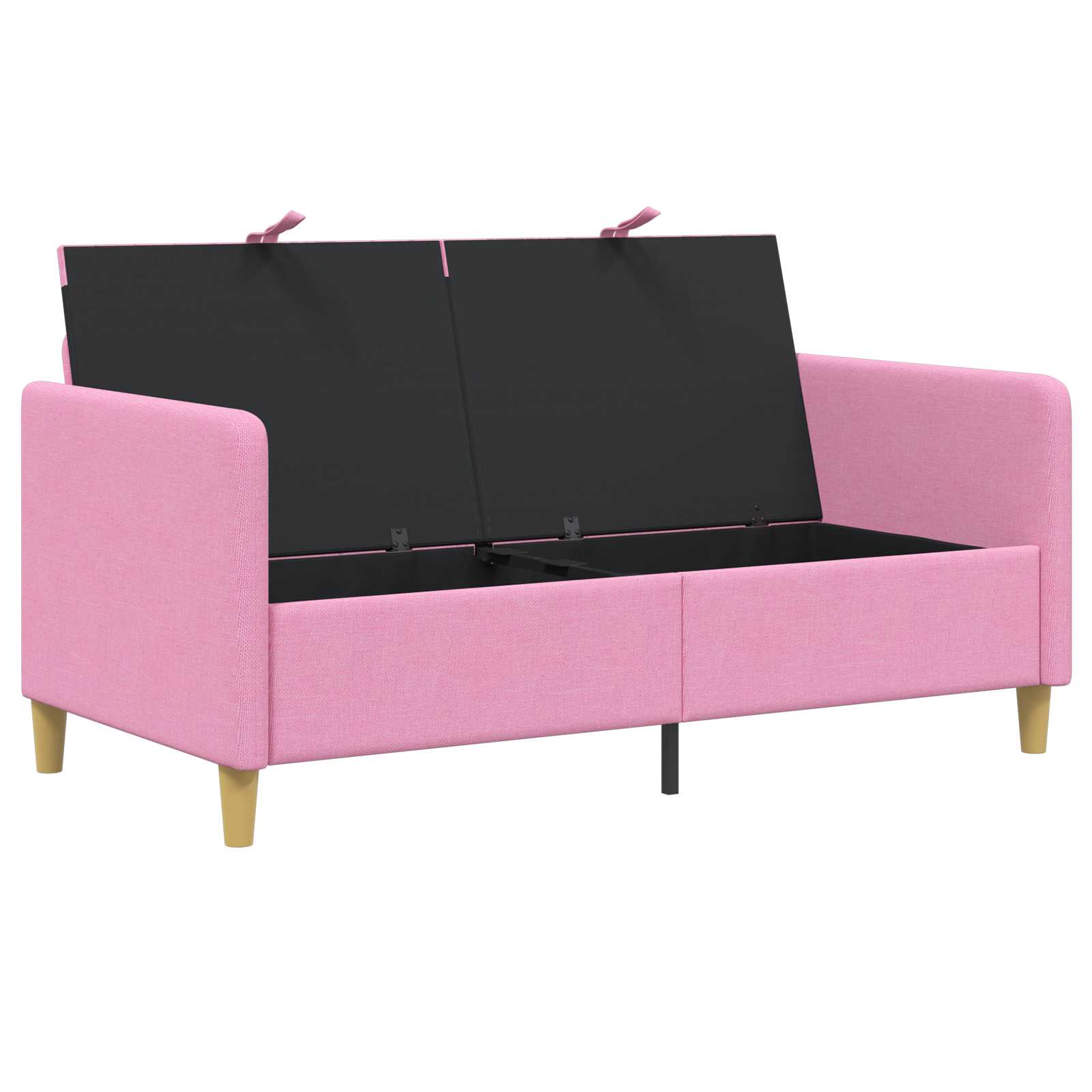 Sofa s pohranom Ružičasta 152 x 78 x 87 cm Poliester