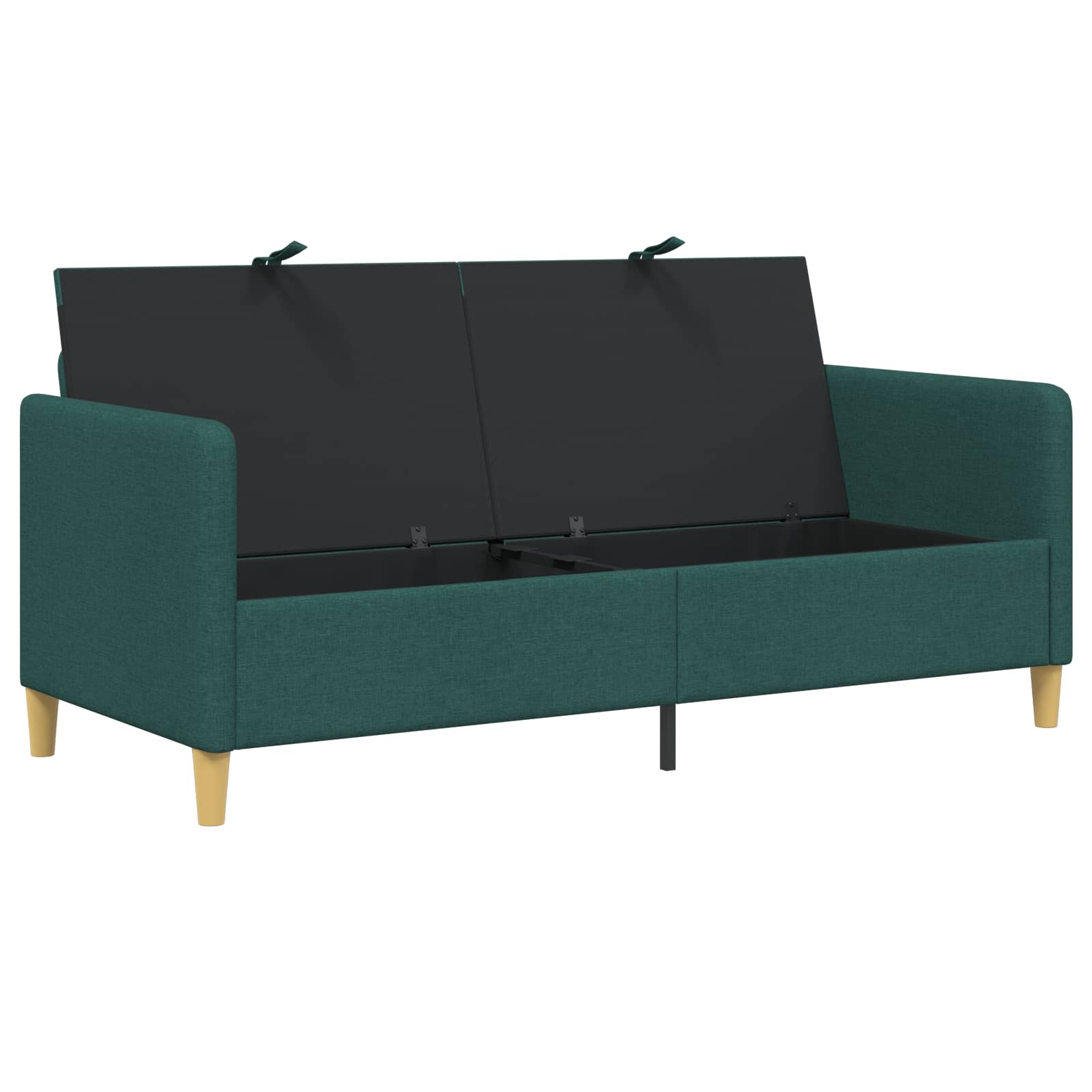 Sofa s pohranom Tamnozelena 172 x 78 x 87 cm Poliester